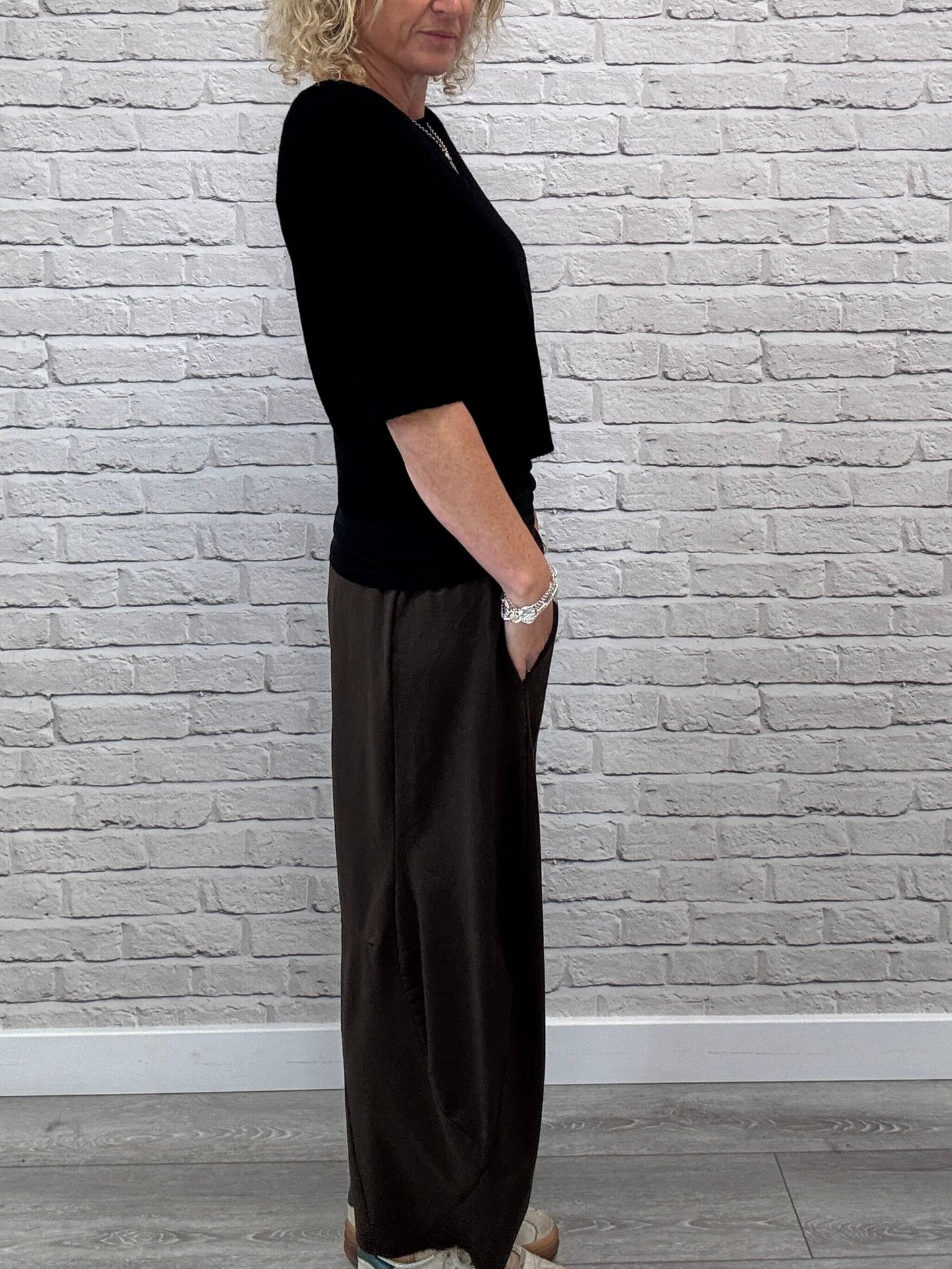 Barrel Joggers | Chocolate (NEW)