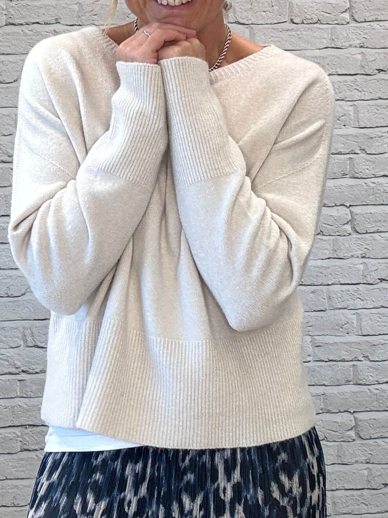 Monty Sweater | Beige