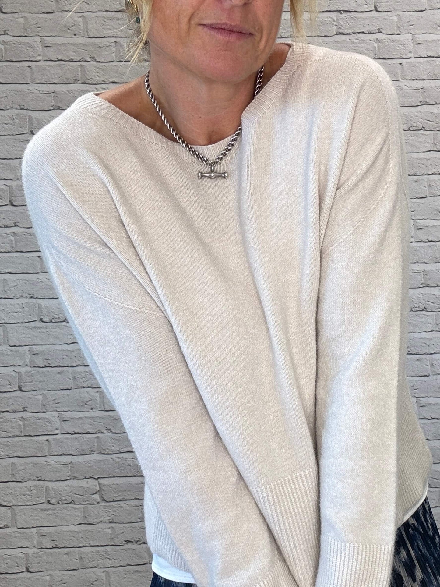 Monty Sweater | Beige