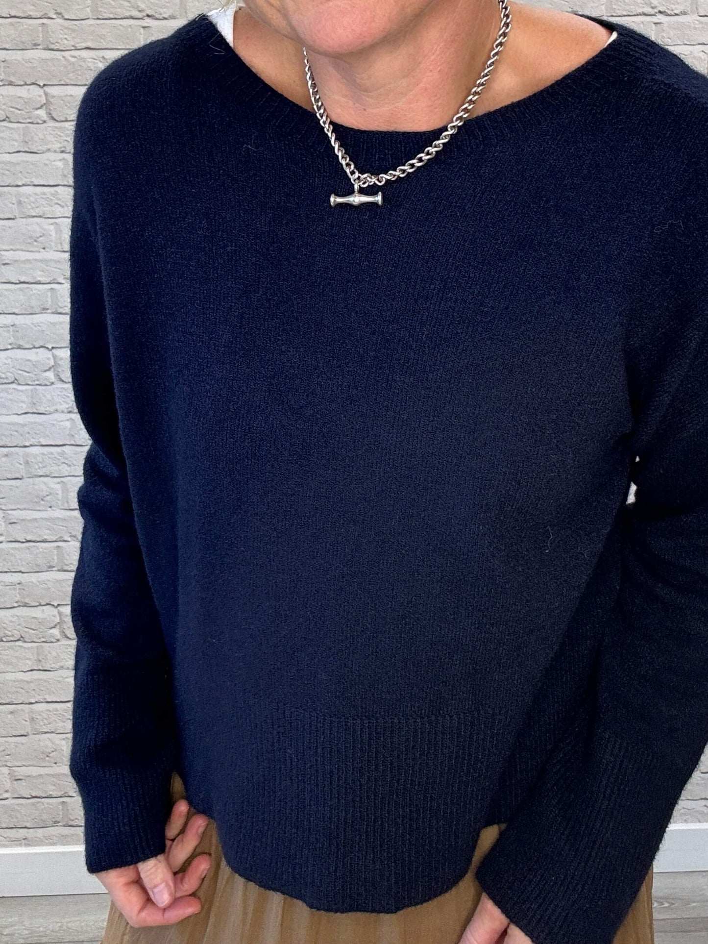 Monty Sweater | Navy