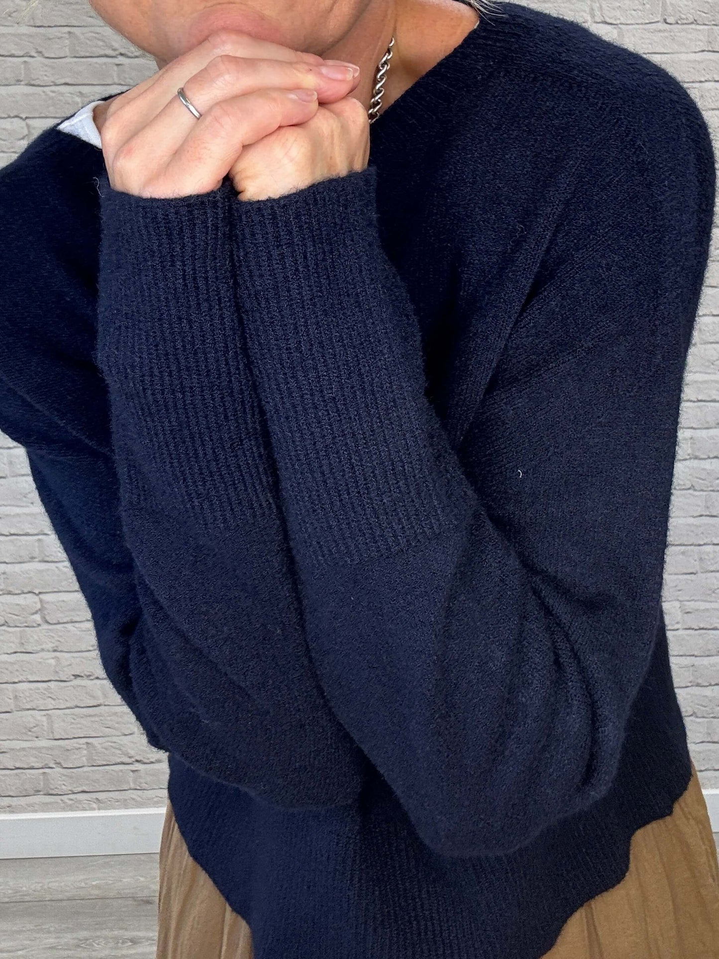 Monty Sweater | Navy