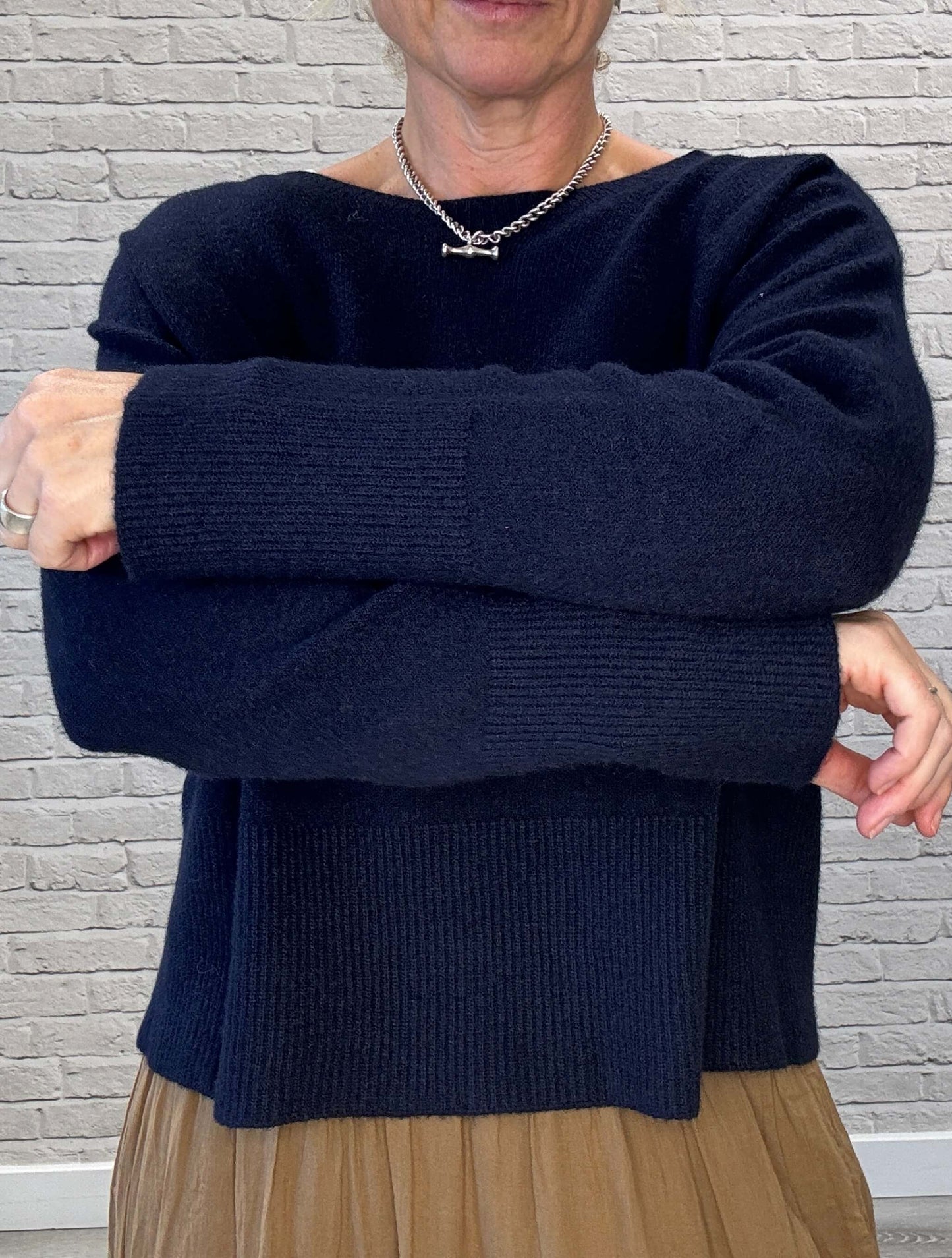 Monty Sweater | Navy