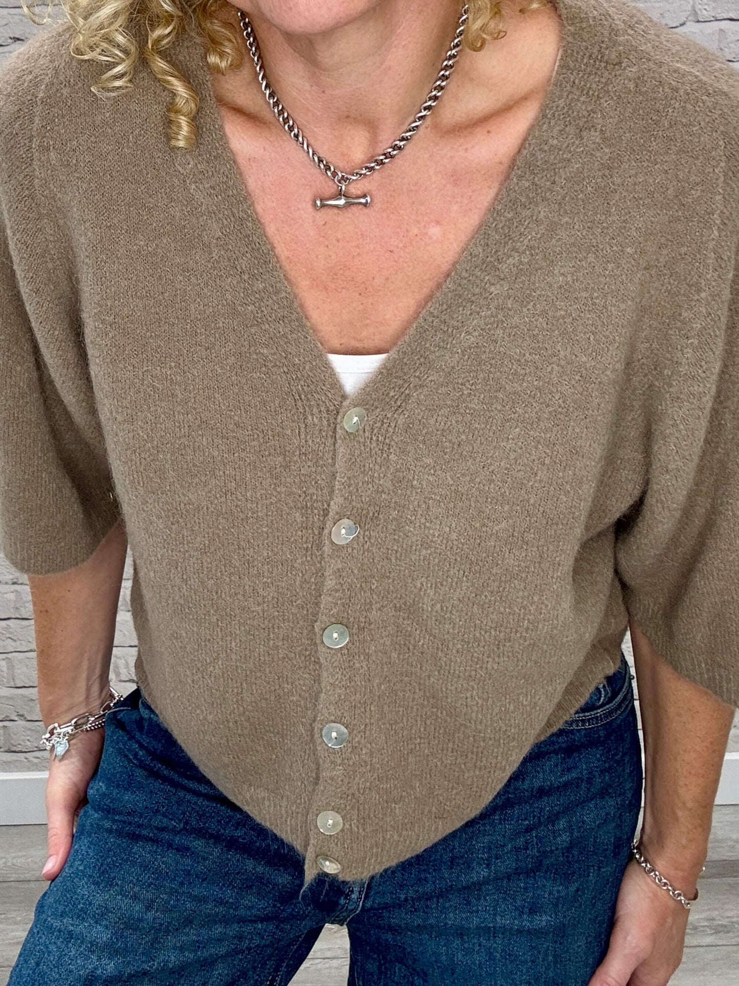 Milla Cardigan | Mocha (NEW)