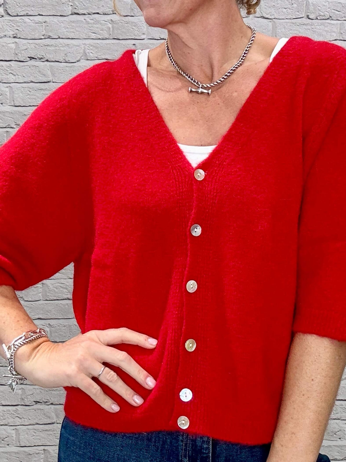 Milla Cardigan | Red (NEW)