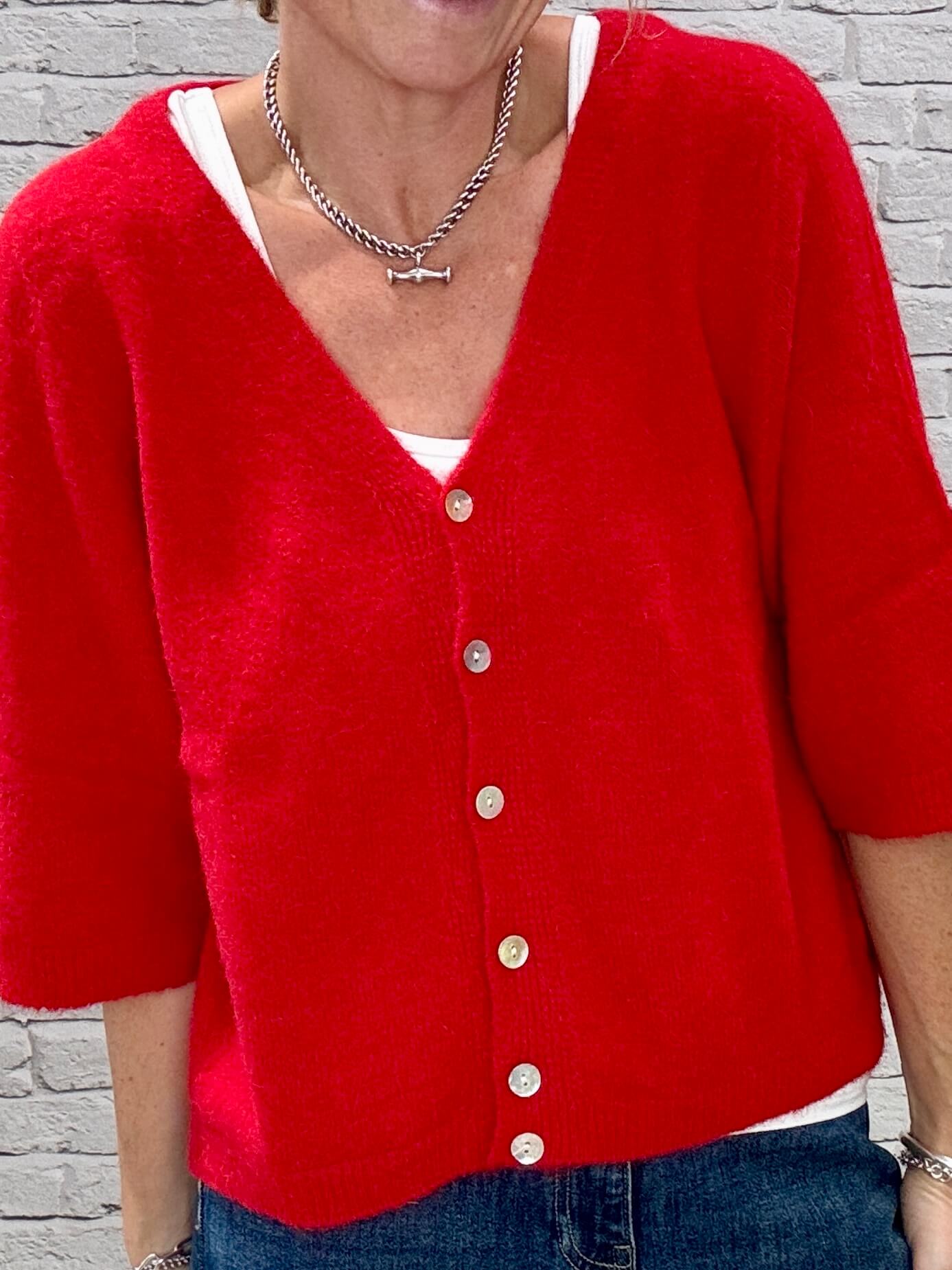 Milla Cardigan | Red (NEW)