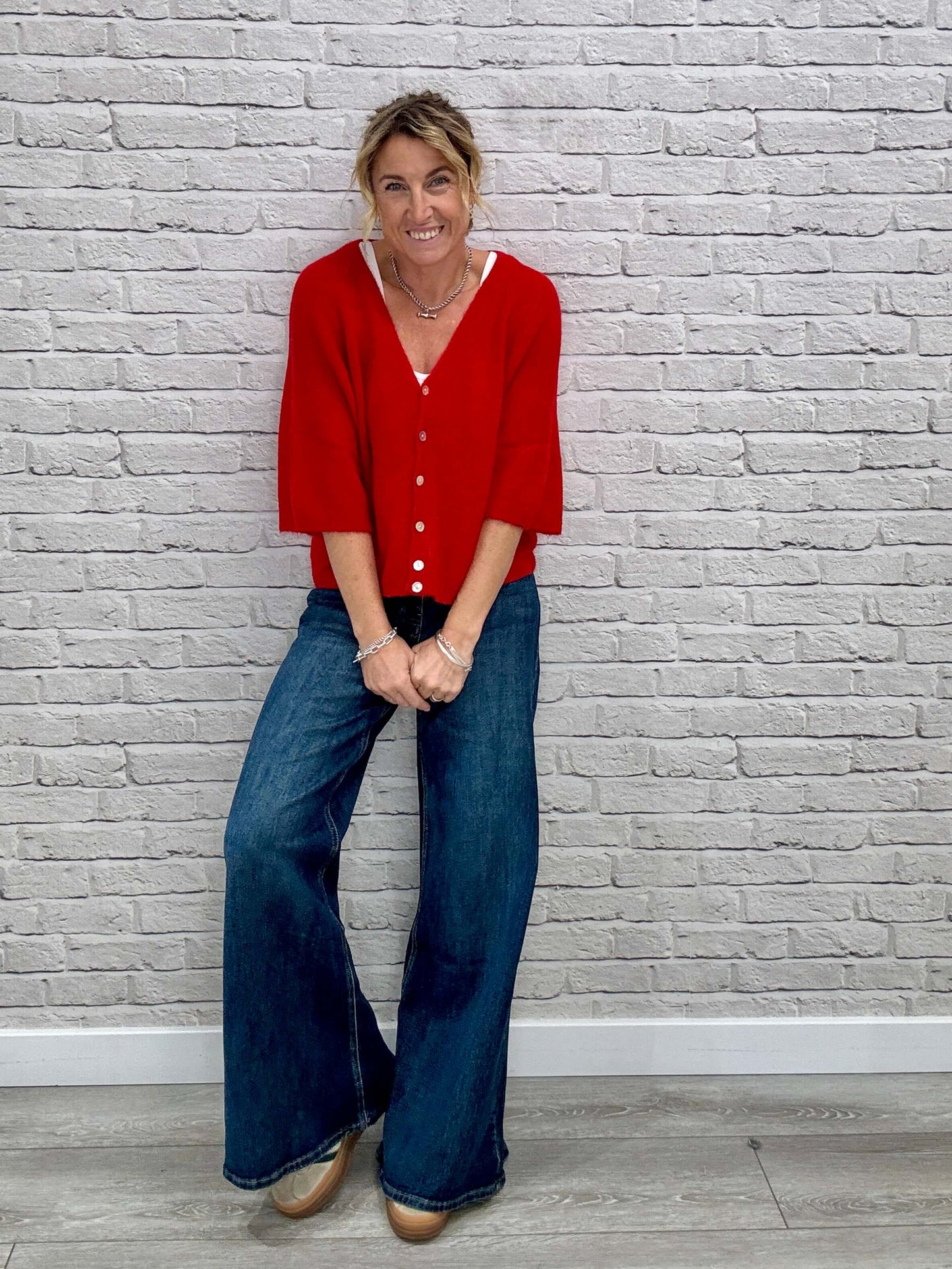Milla Cardigan | Red (NEW)