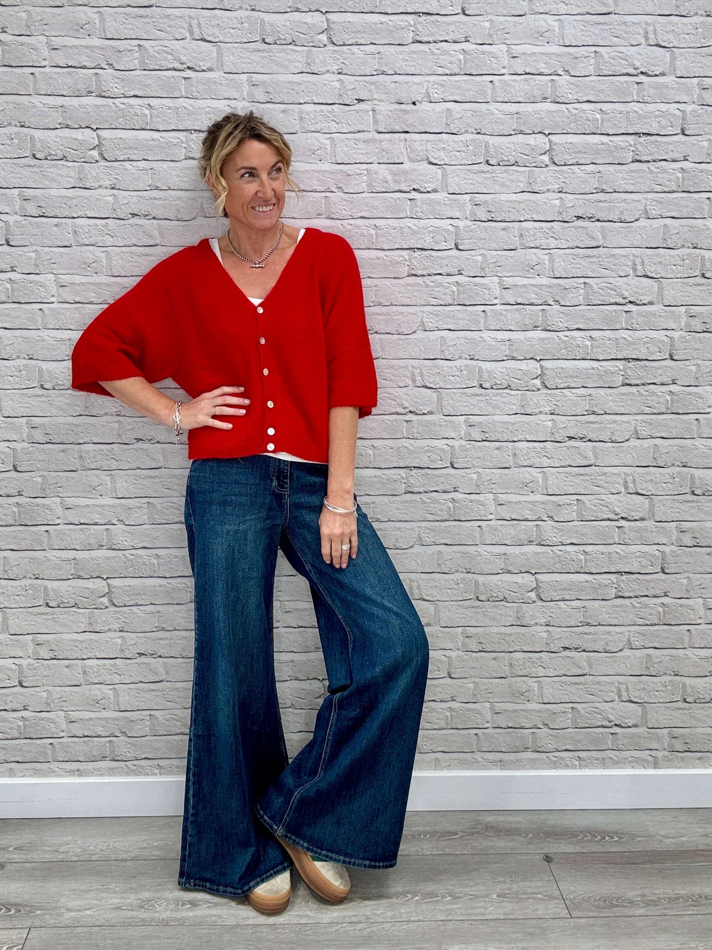Milla Cardigan | Red (NEW)