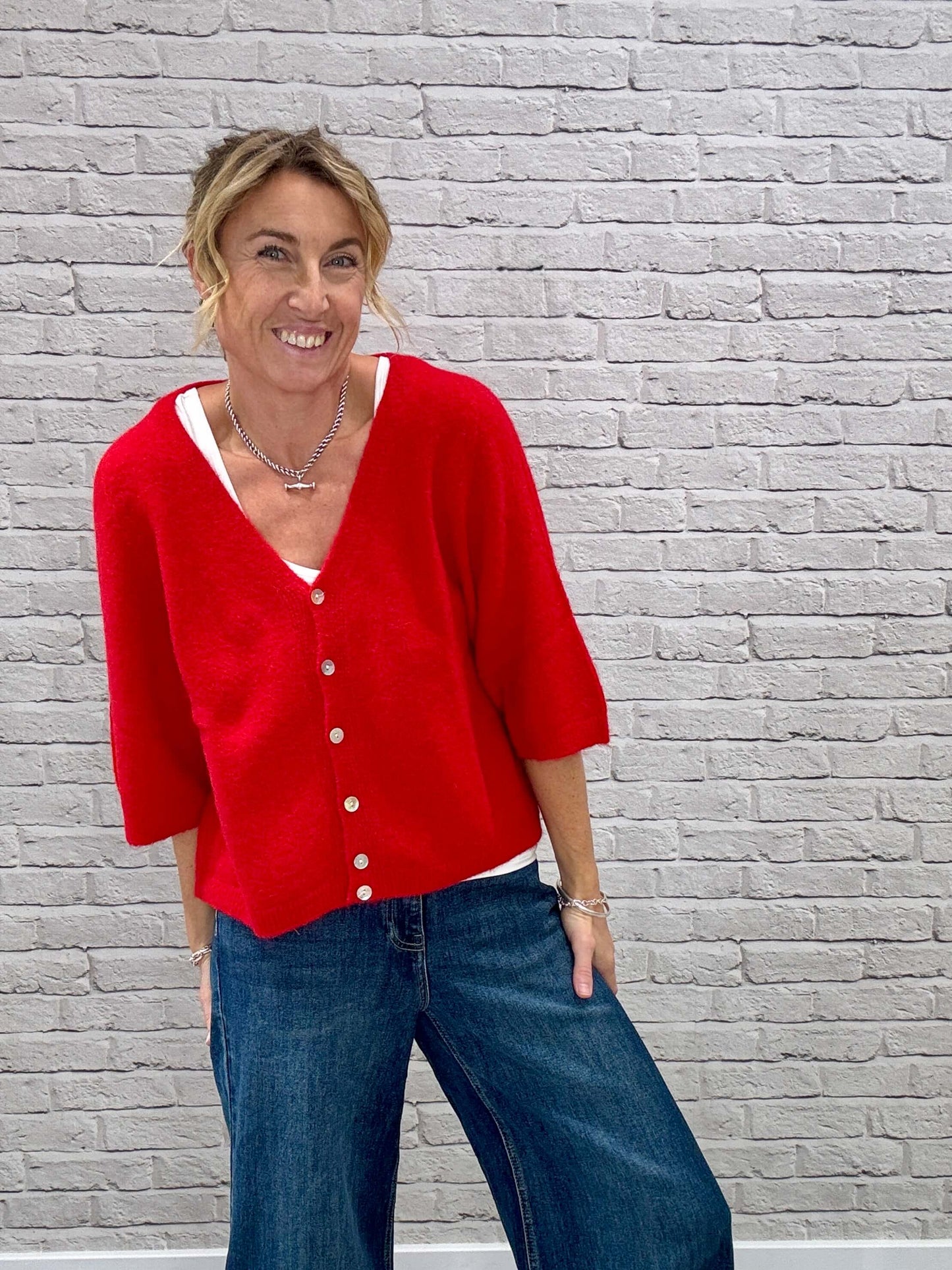Milla Cardigan | Red (NEW)