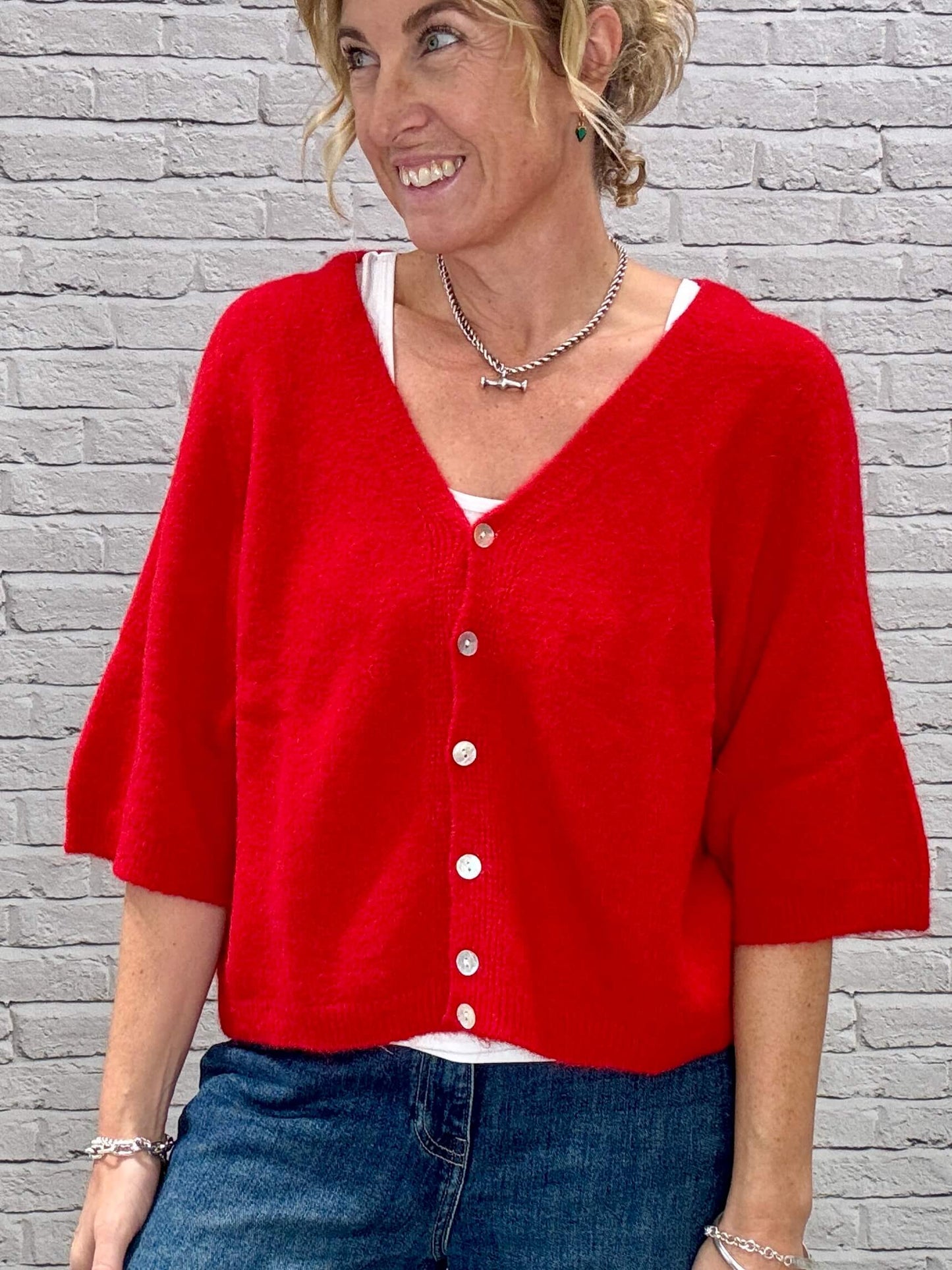 Milla Cardigan | Red (NEW)