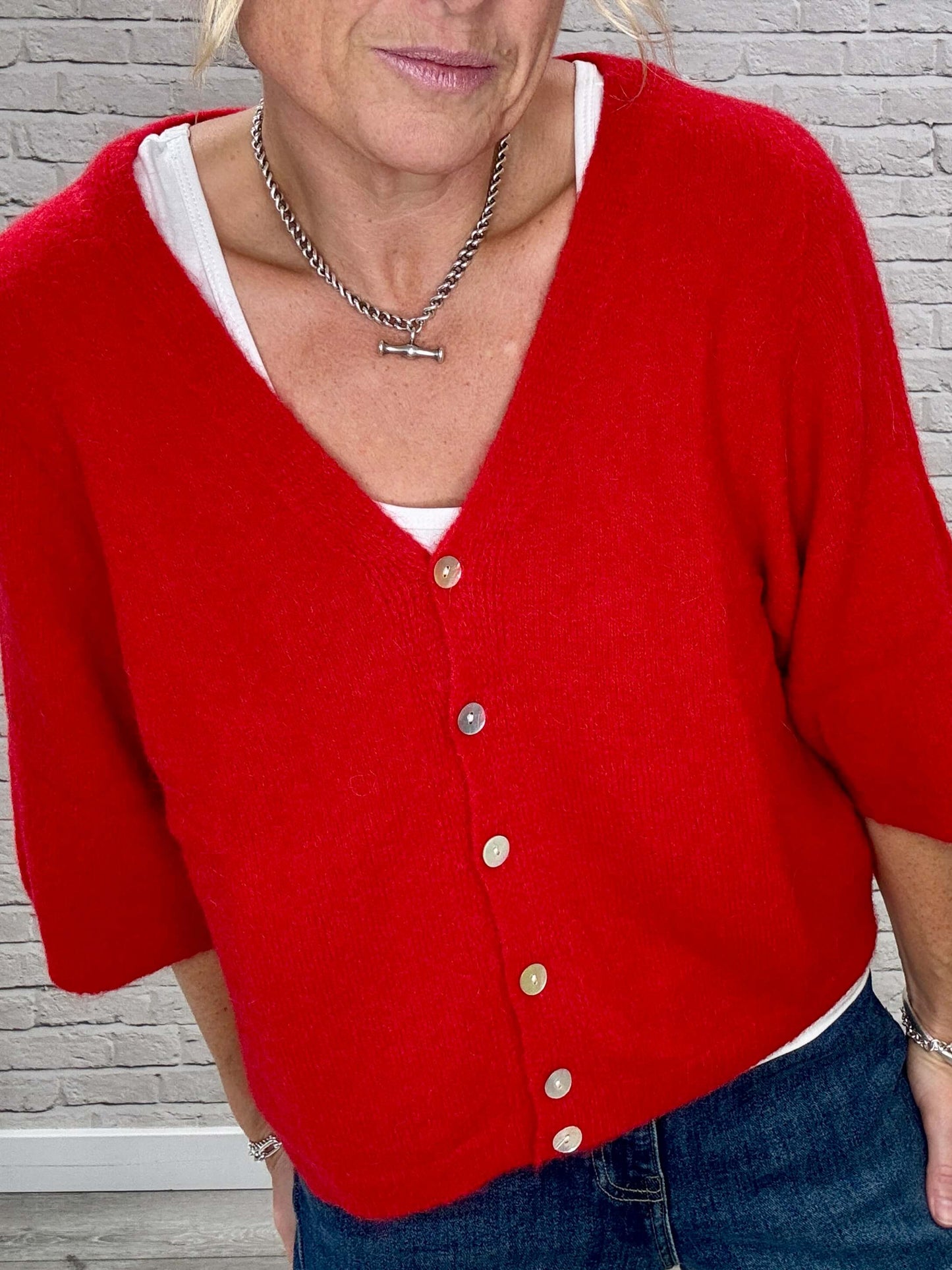Milla Cardigan | Red (NEW)