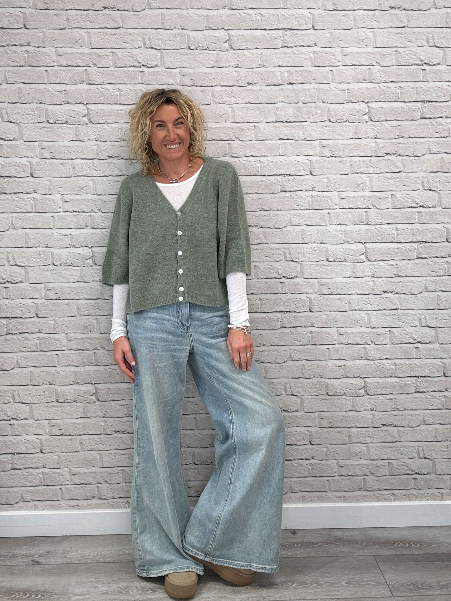 Milla Cardigan | Sage (NEW)