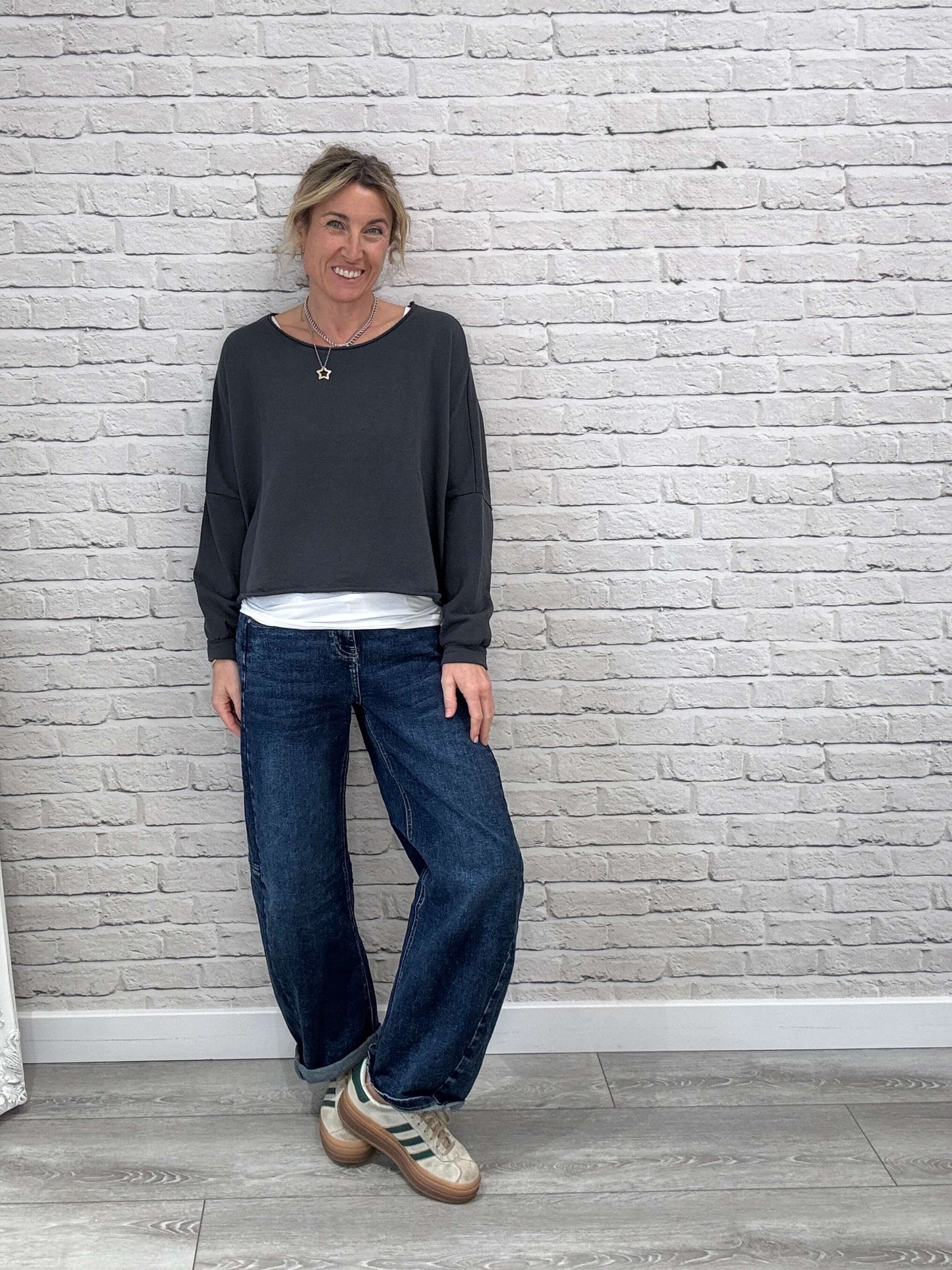 Maeve Sweatshirt | Storm Grey