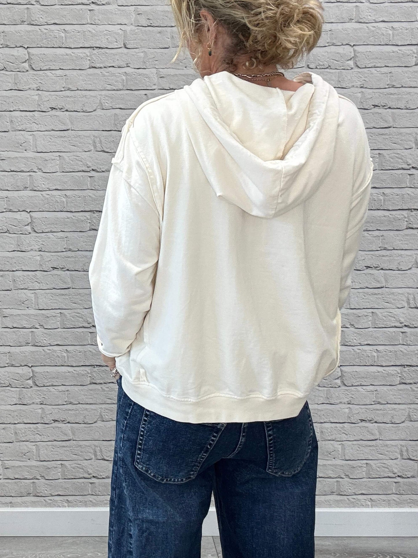 Bentley Hoodie | Winter White