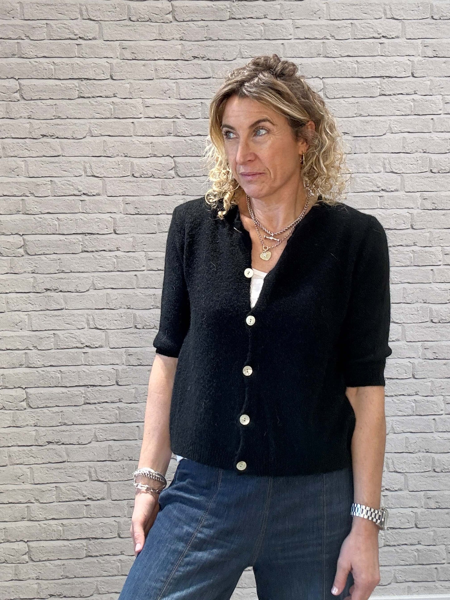 Sarah Cardigan | Black