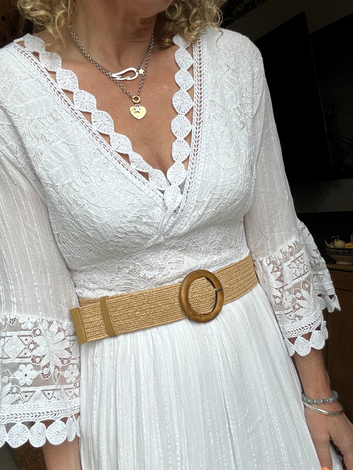 Santorini Dress | White