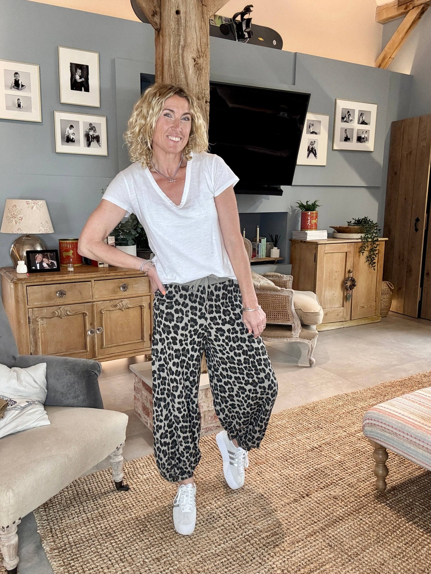 SECONDS | LA Mocha Leopard Joggers
