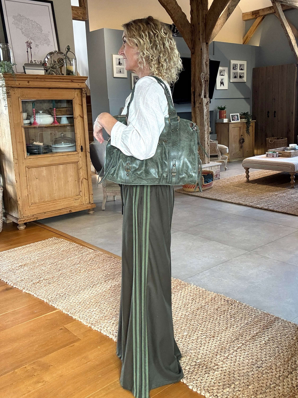 Sienna Slouch Bag | Khaki