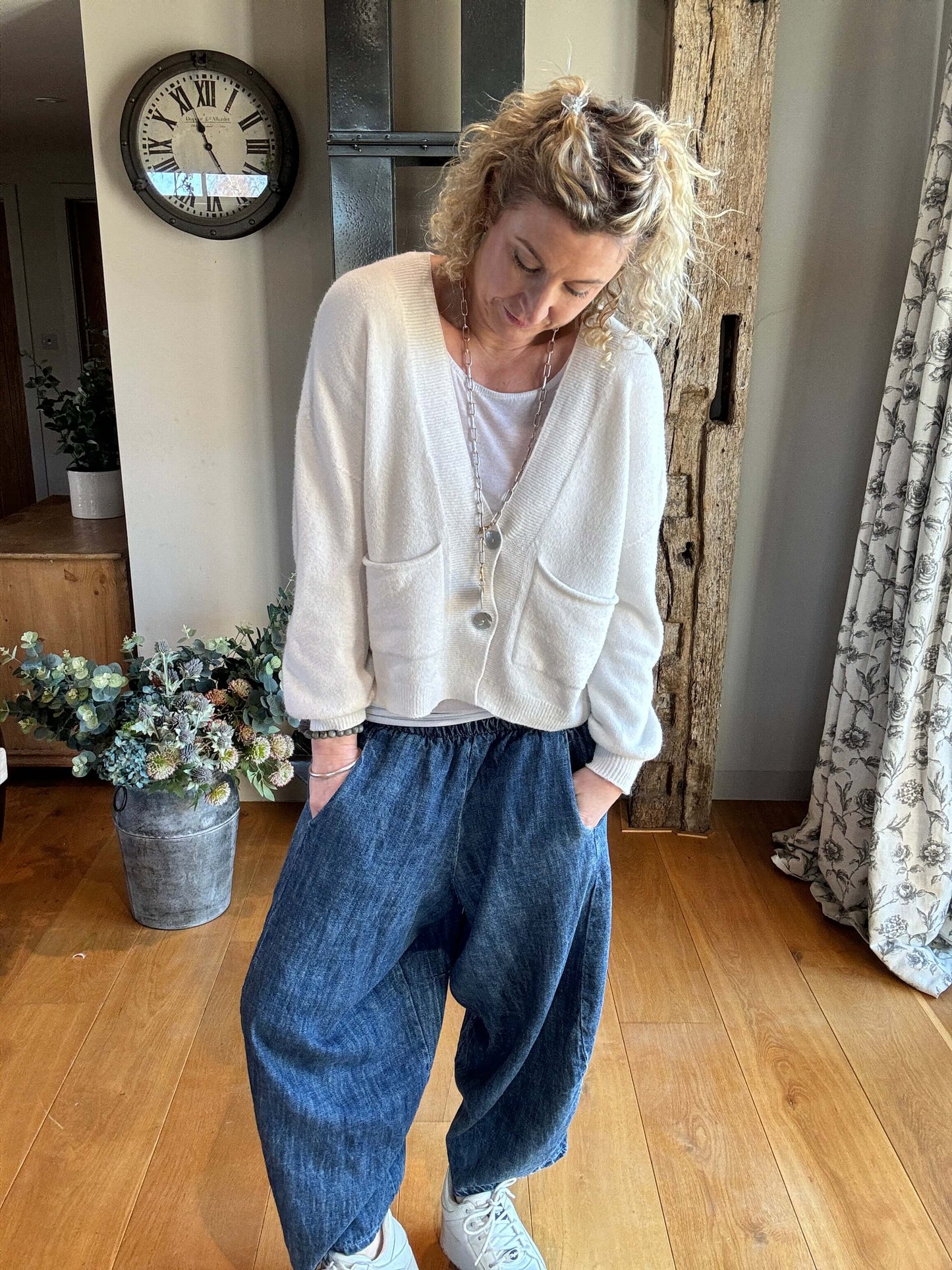 The Papa Cardigan | Oatmeal