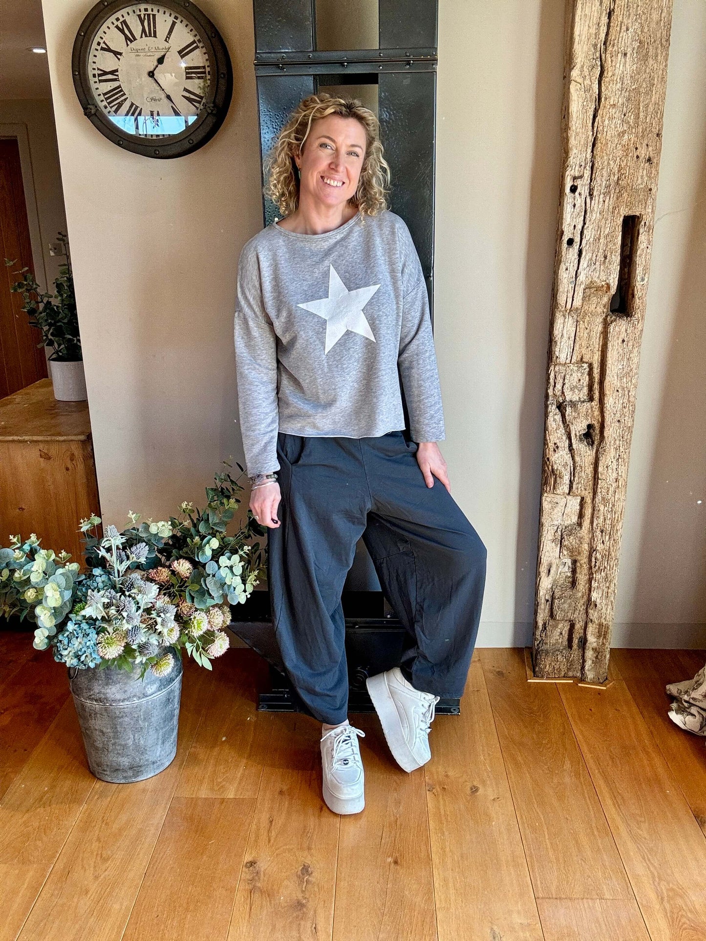 Barrel Joggers | Charcoal