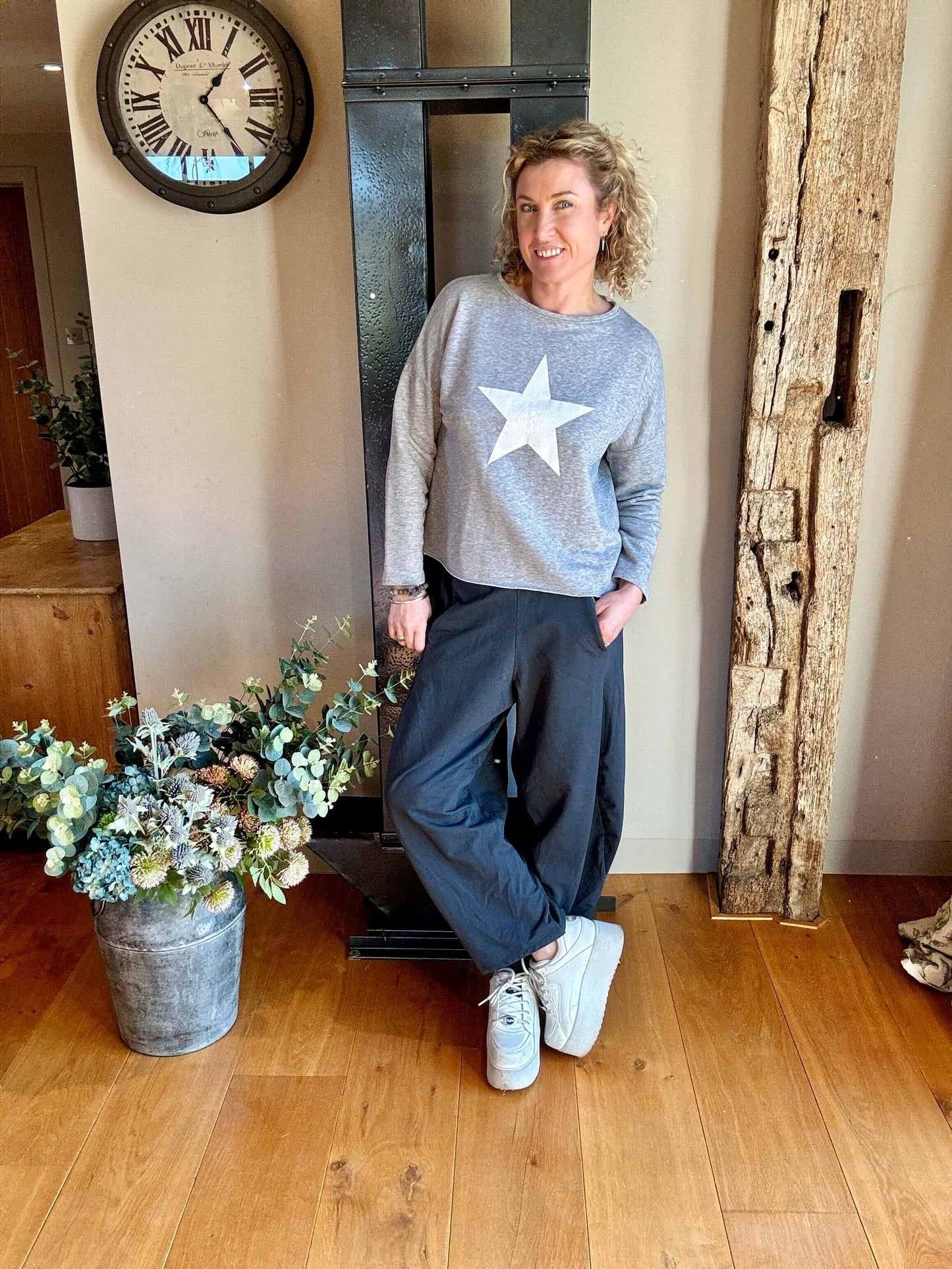 Barrel Joggers | Charcoal