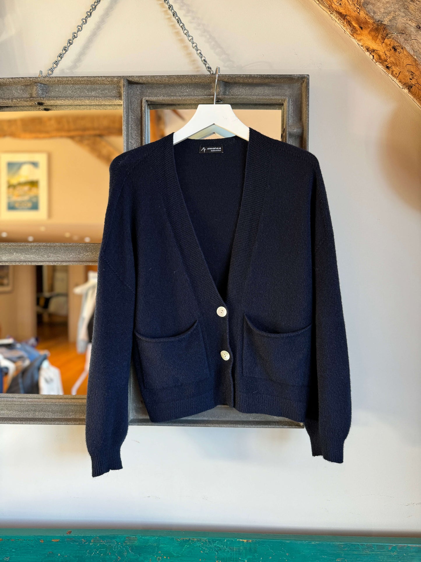 The Papa Cardigan | Navy