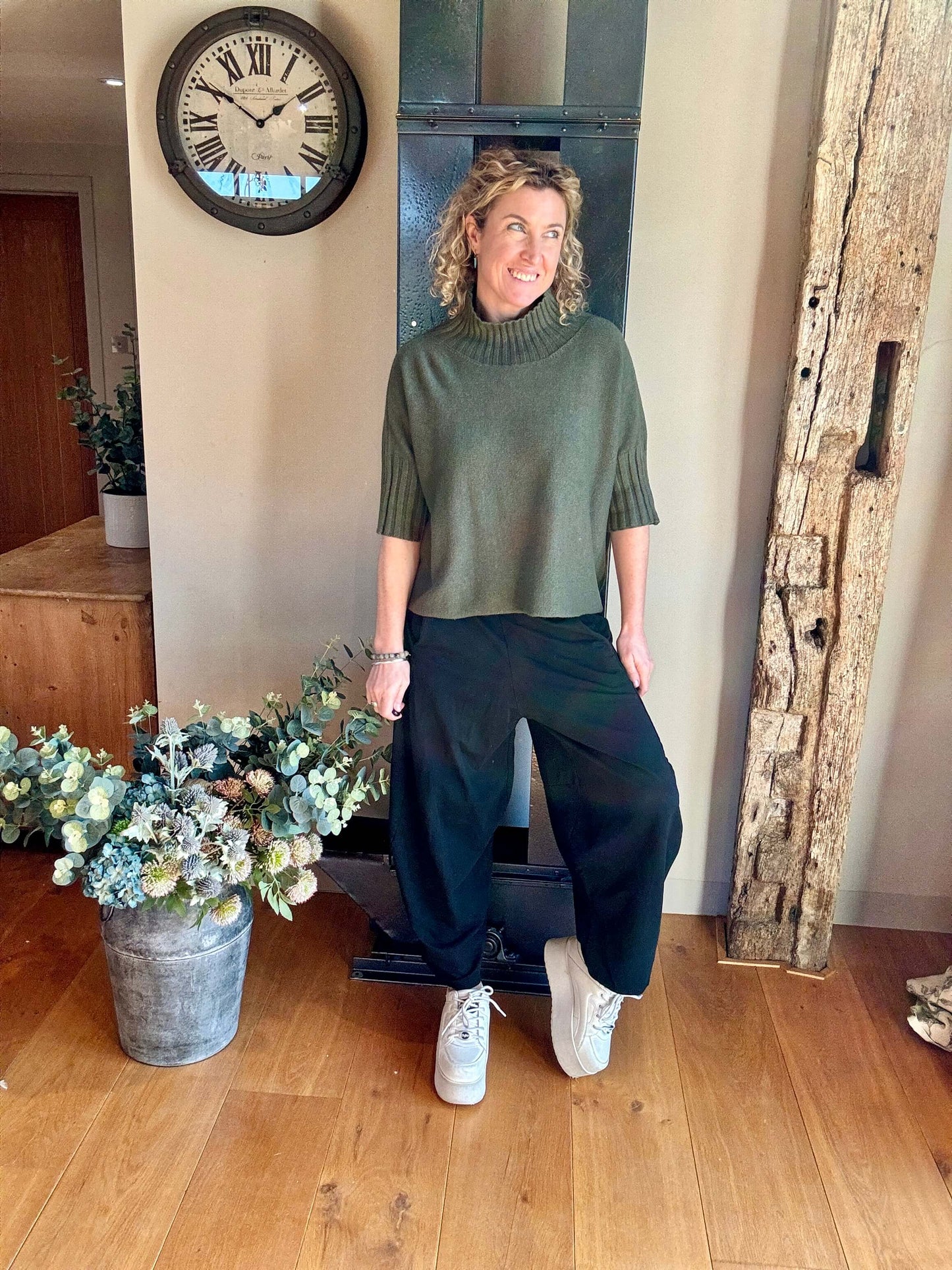 Barrel Joggers | Black