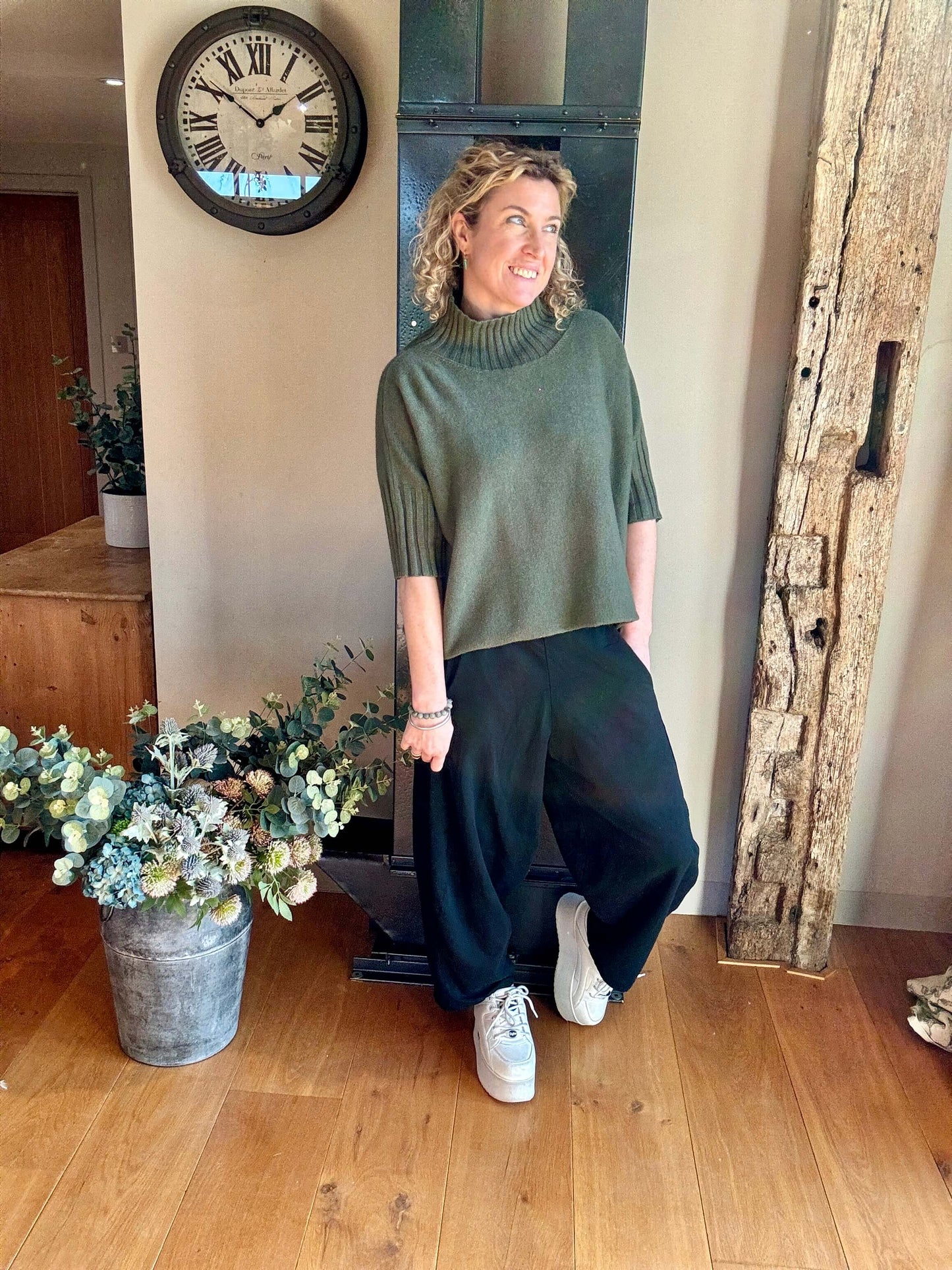 Barrel Joggers | Black