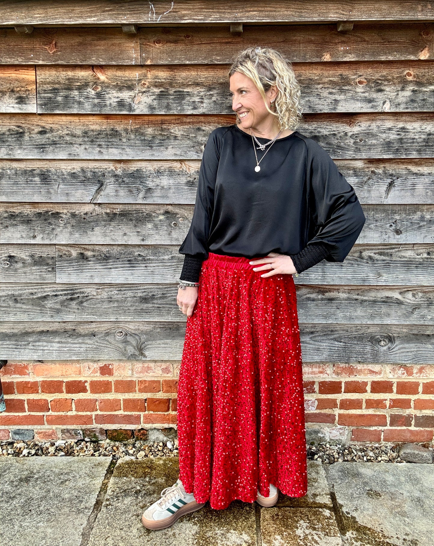 Regent Skirt | Champagne
