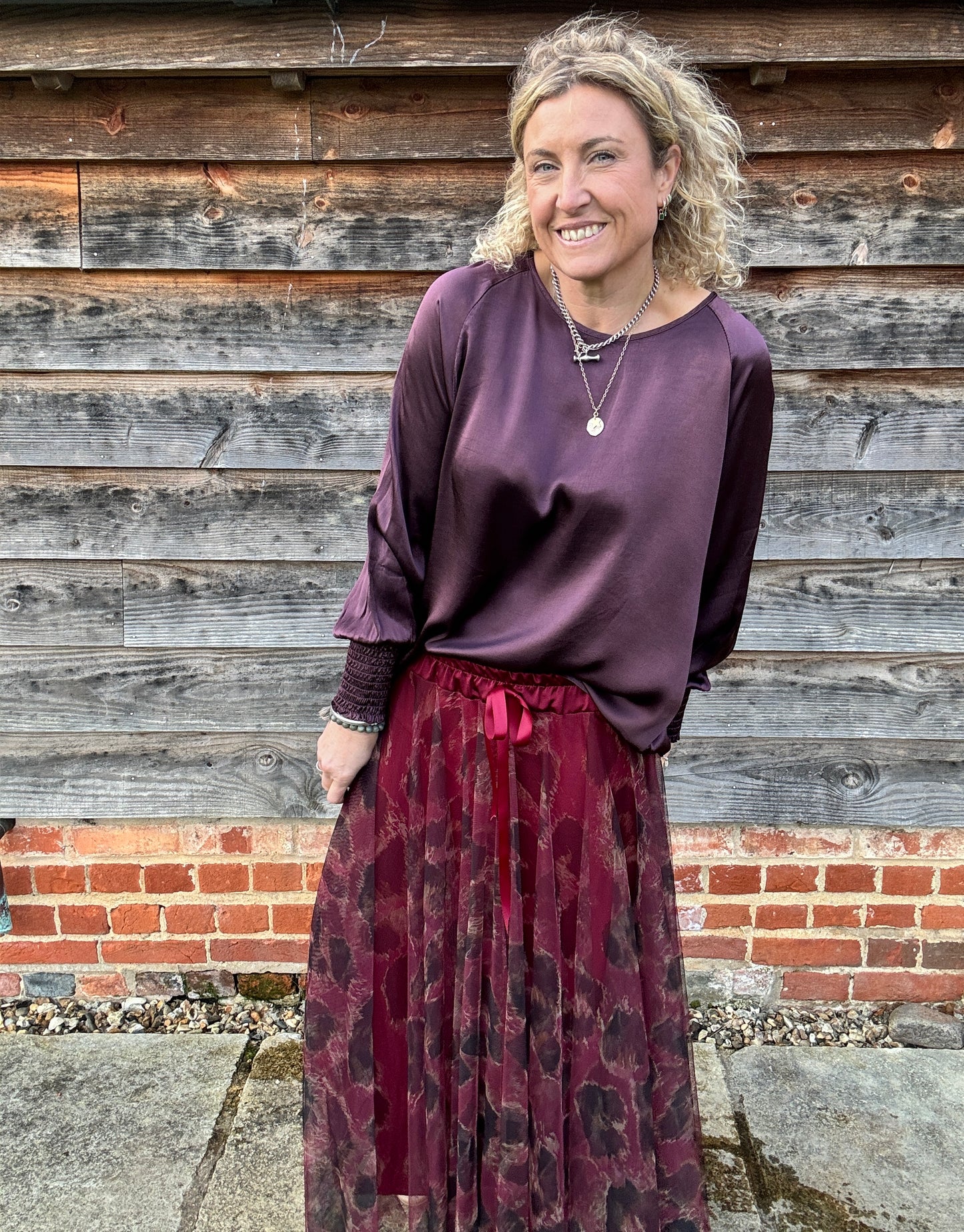 Regent Skirt | Champagne