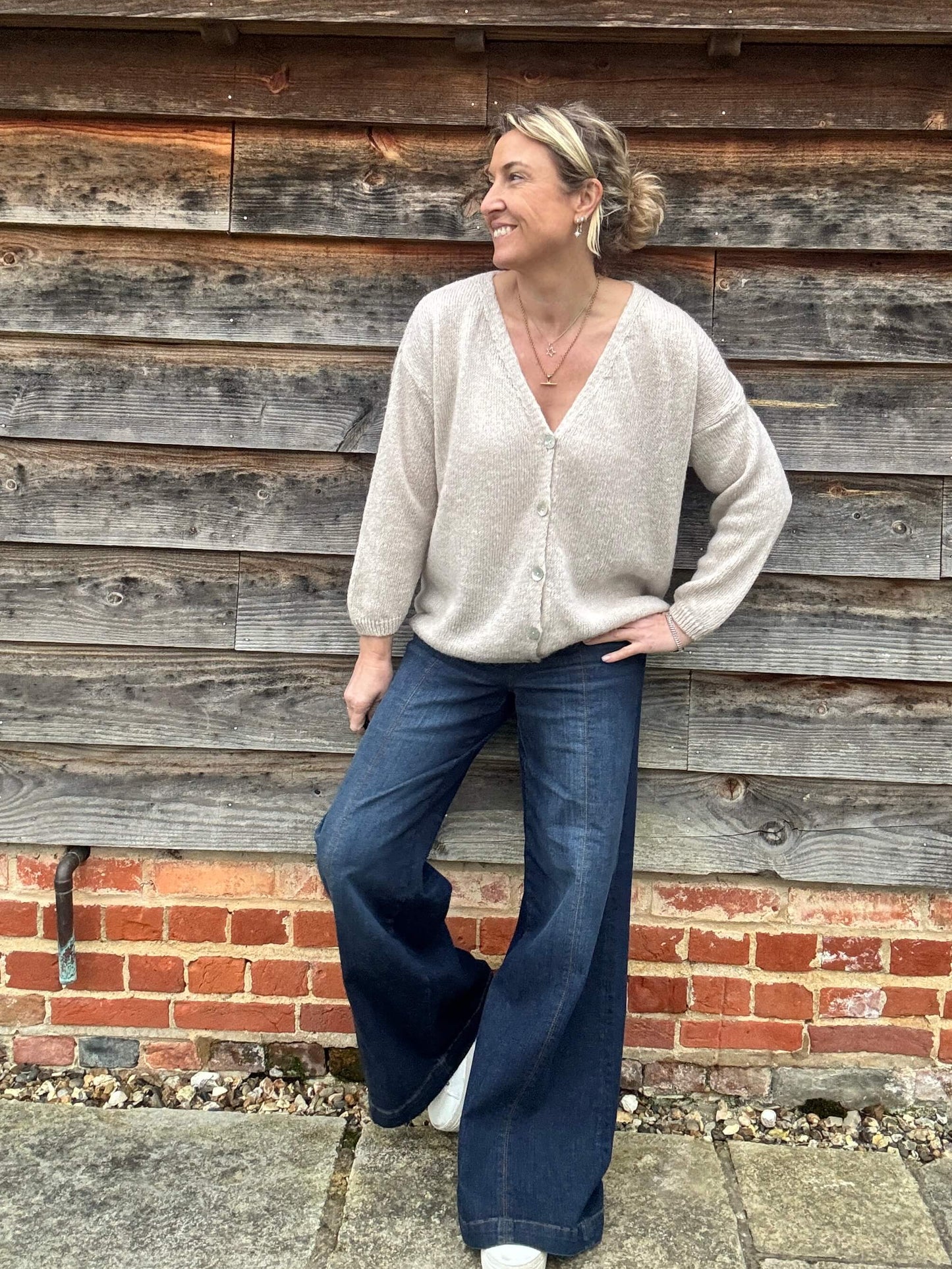 Emma Cardigan | Beige
