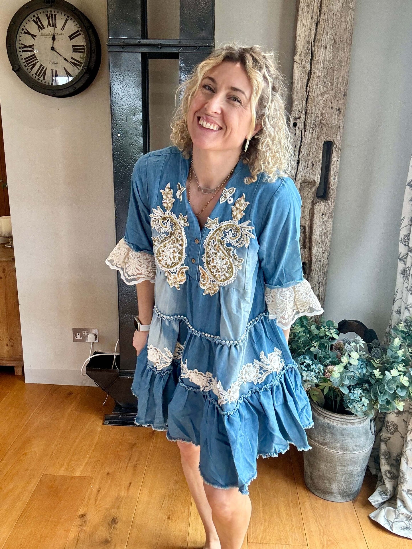 Talamanca Denim Dress