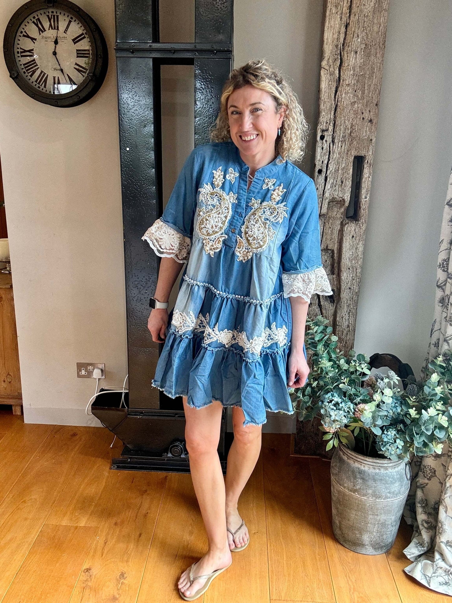 Talamanca Denim Dress