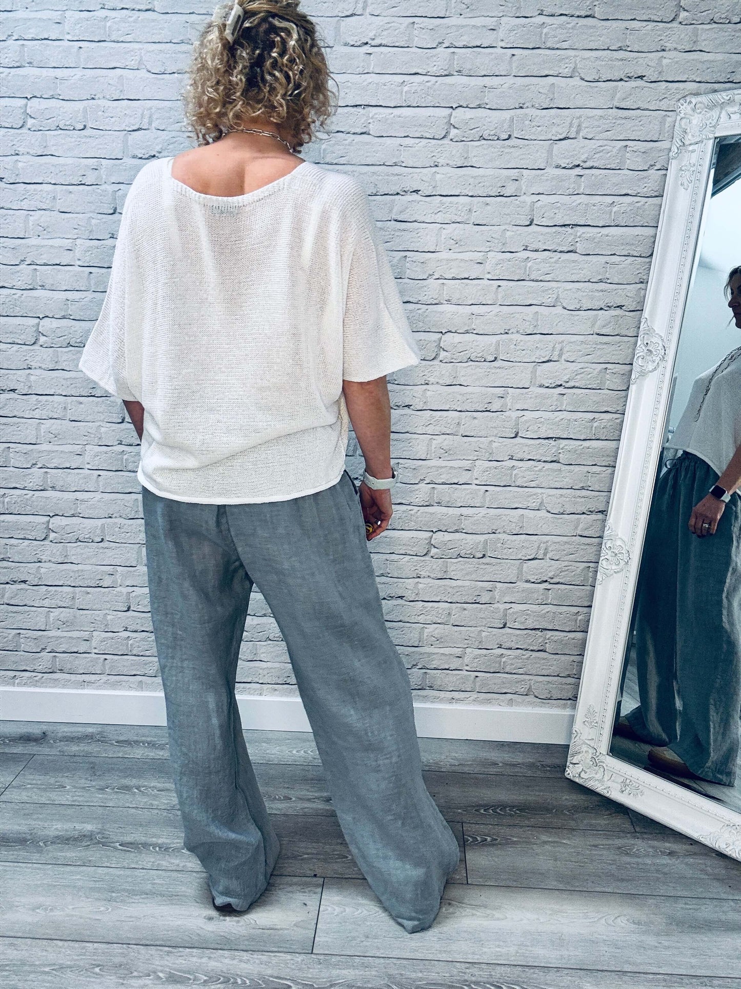 Monaco Knit | White