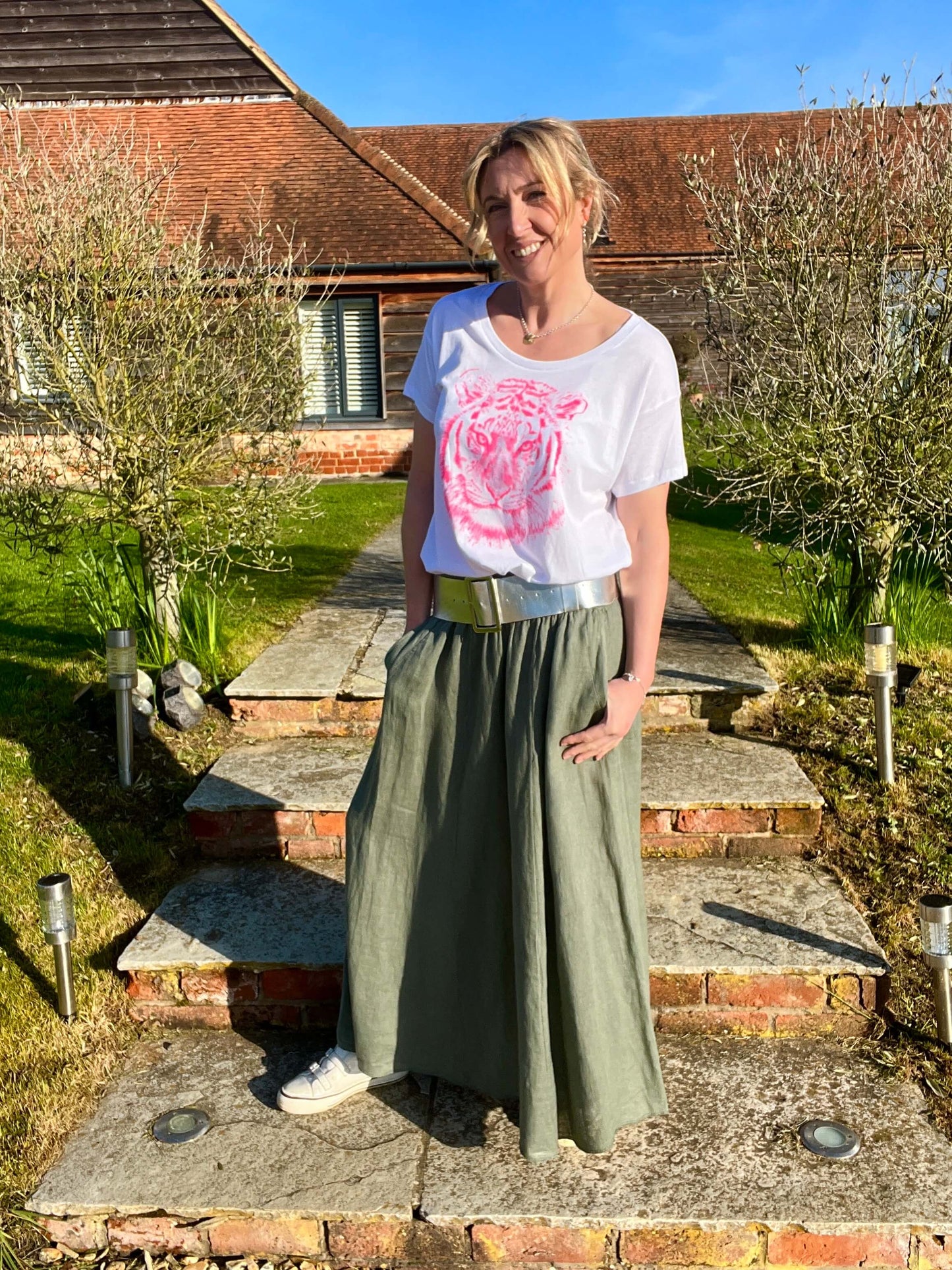 Lilly Maxi Skirt | Khaki