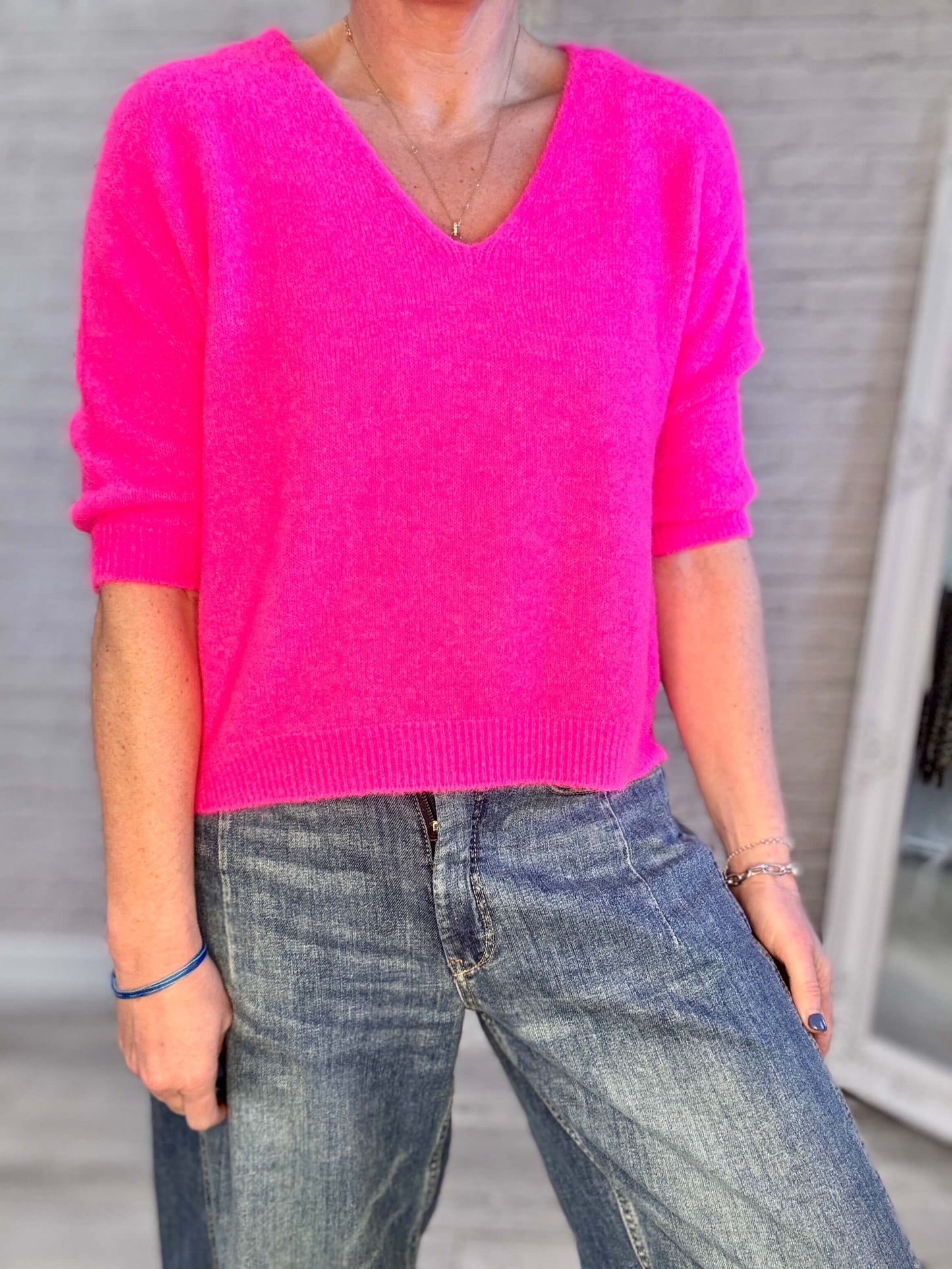 Nina Knits | Neon Pink