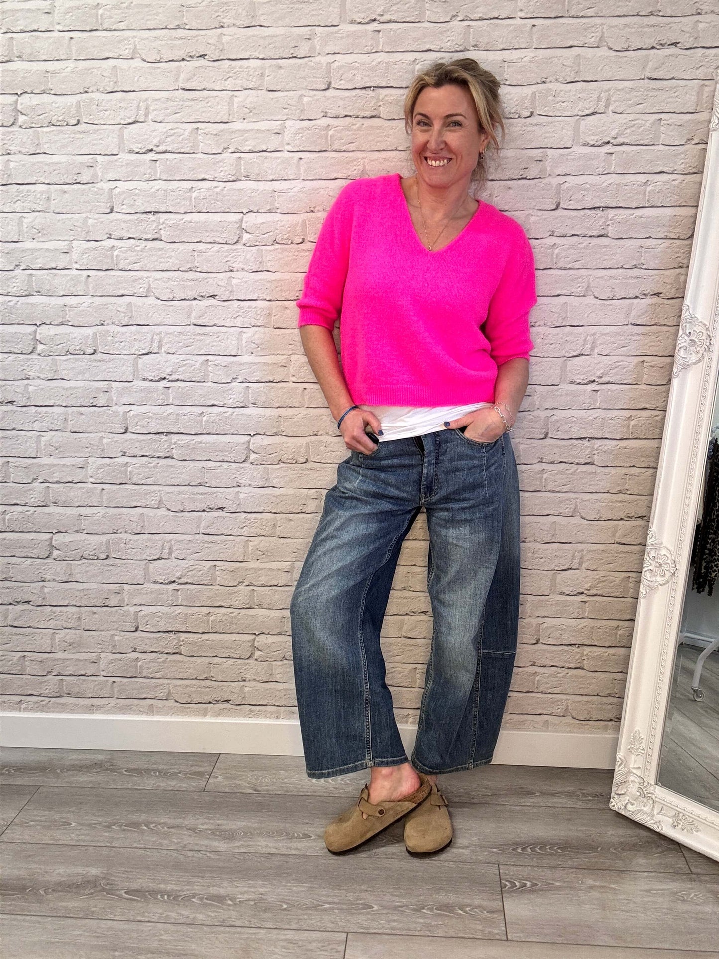 Nina Knits | Neon Pink