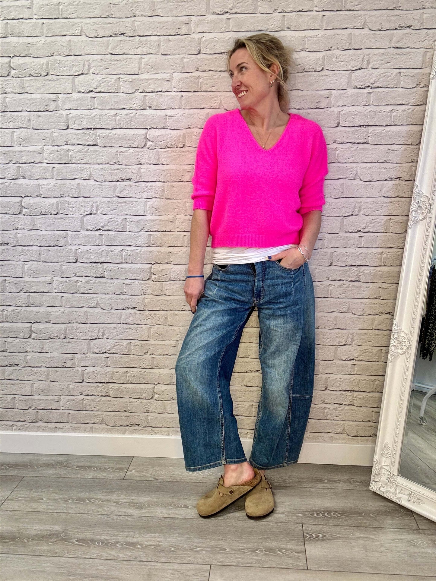 Nina Knits | Neon Pink