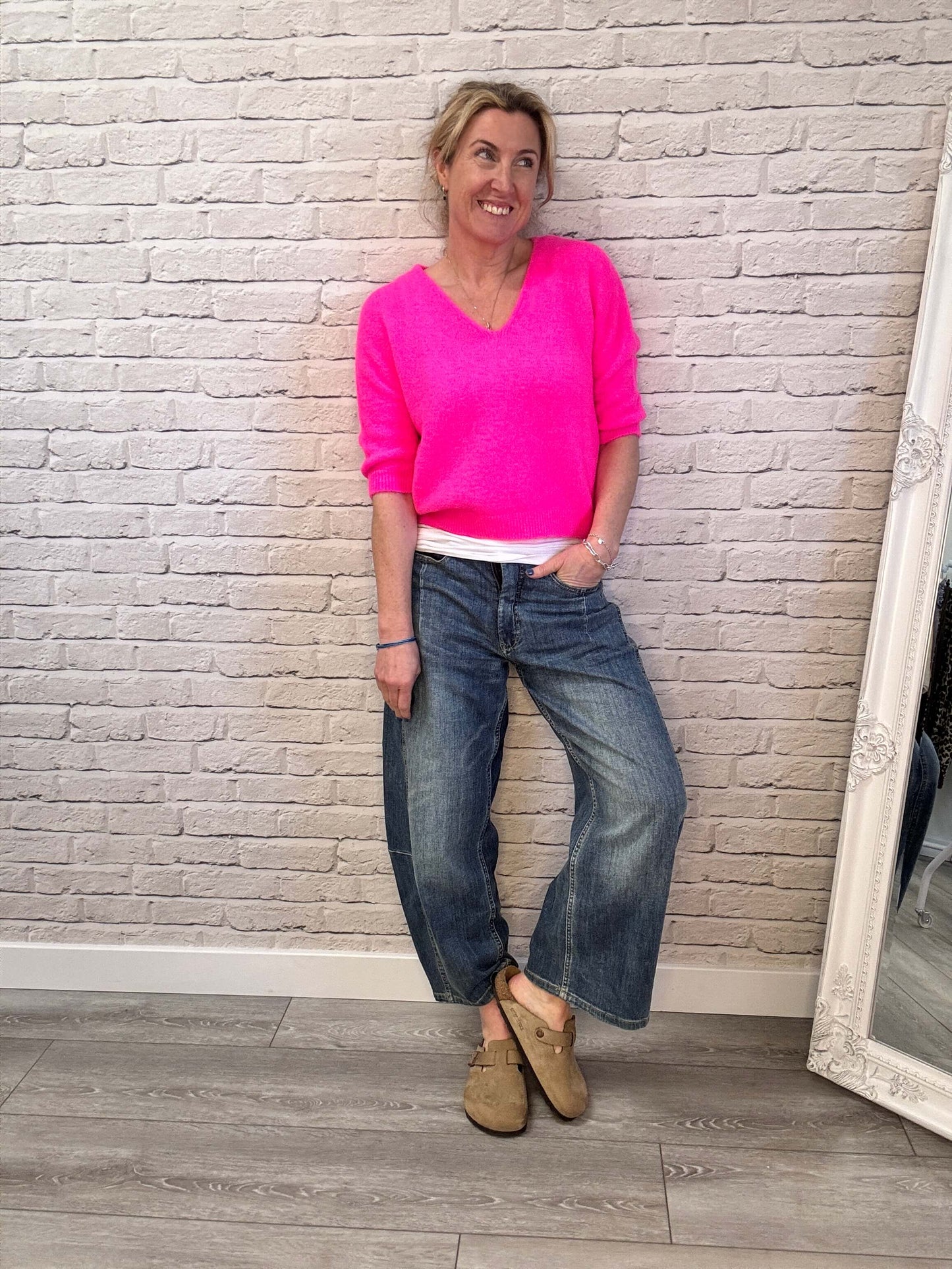 Nina Knits | Neon Pink