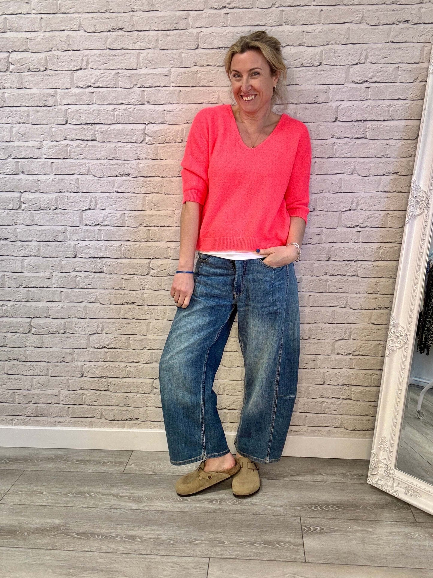 Nina Knits | Neon Coral