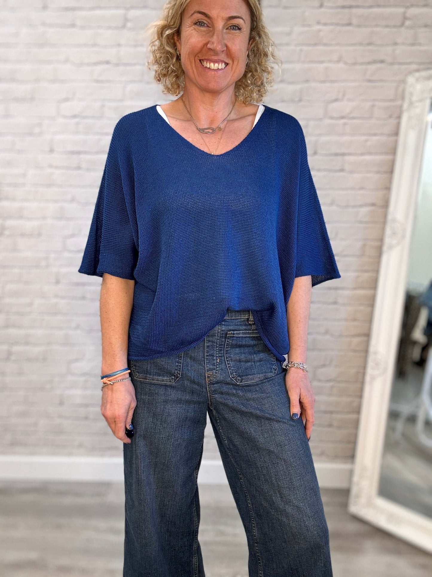 Monaco Knit | French Navy