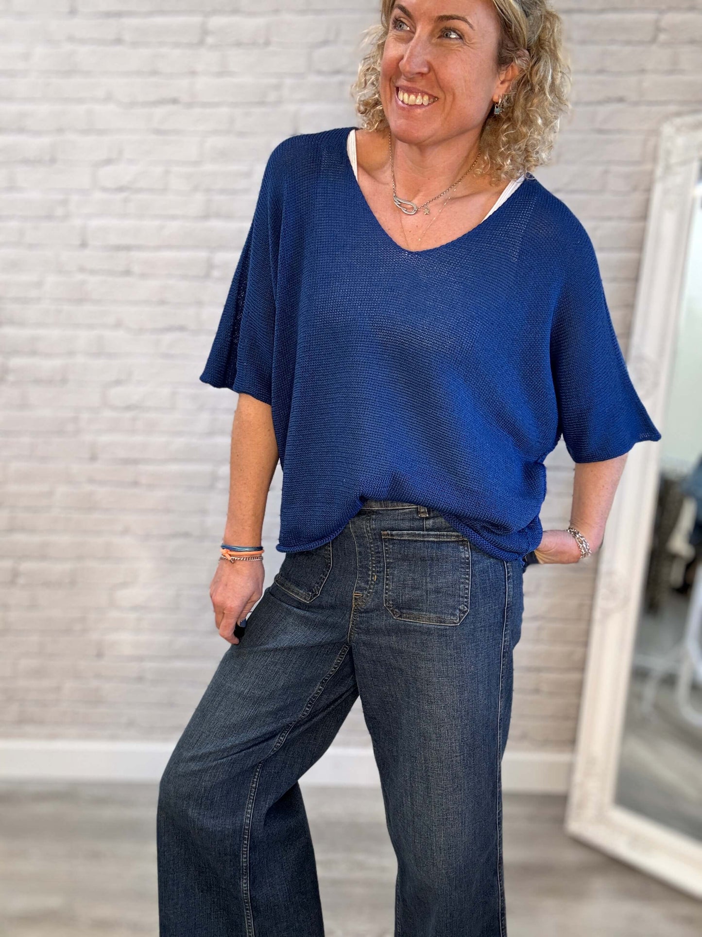 Monaco Knit | French Navy