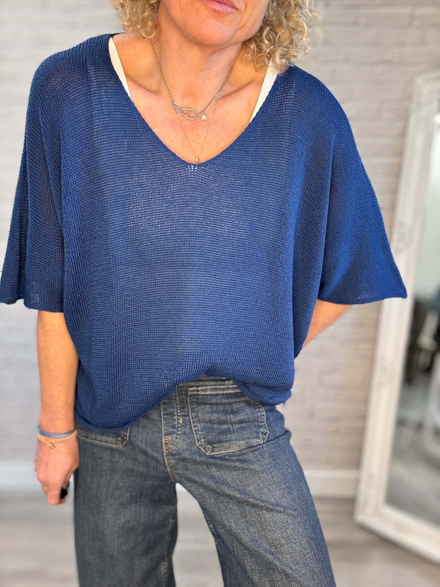 Monaco Knit | French Navy