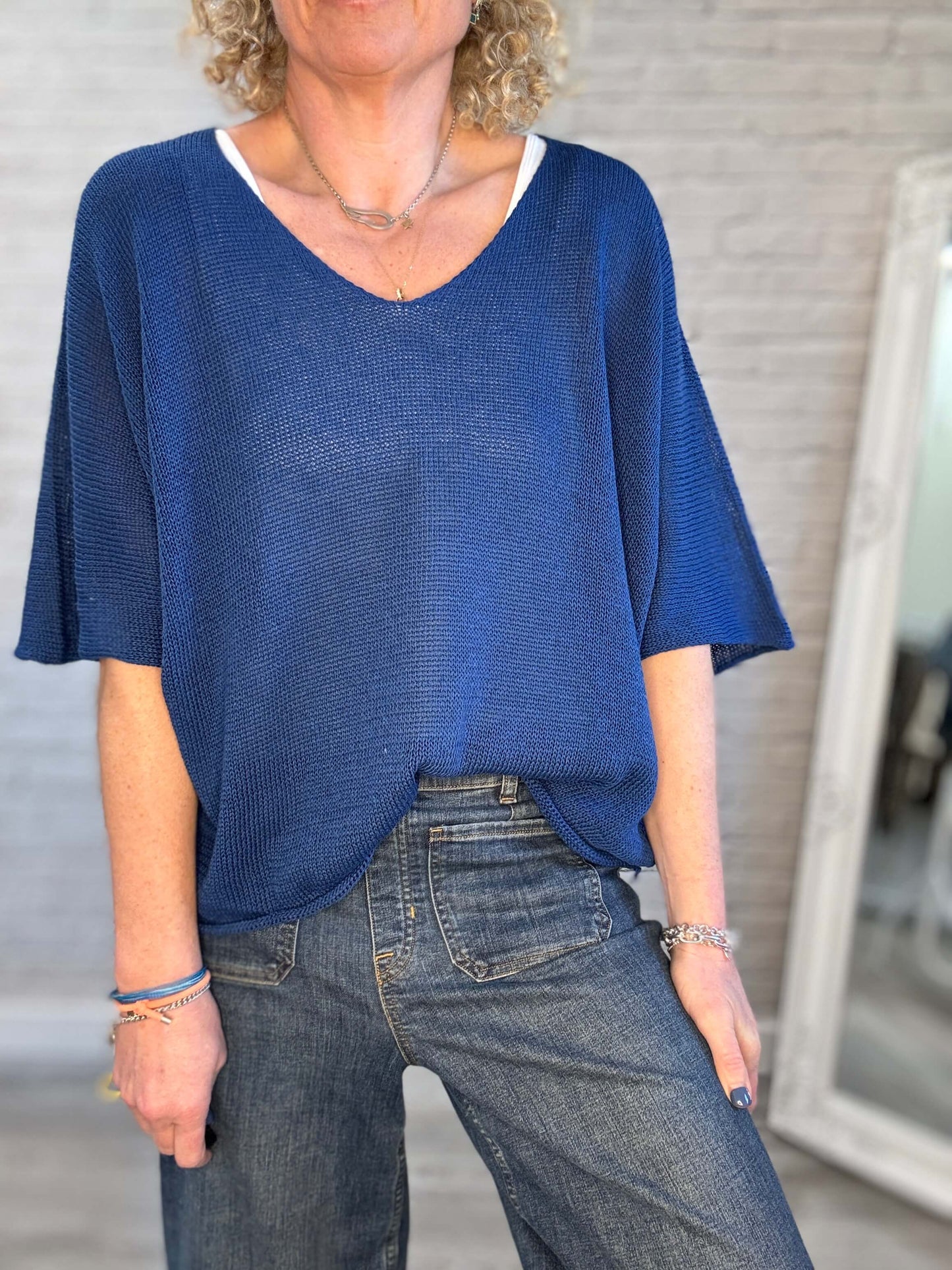 Monaco Knit | French Navy