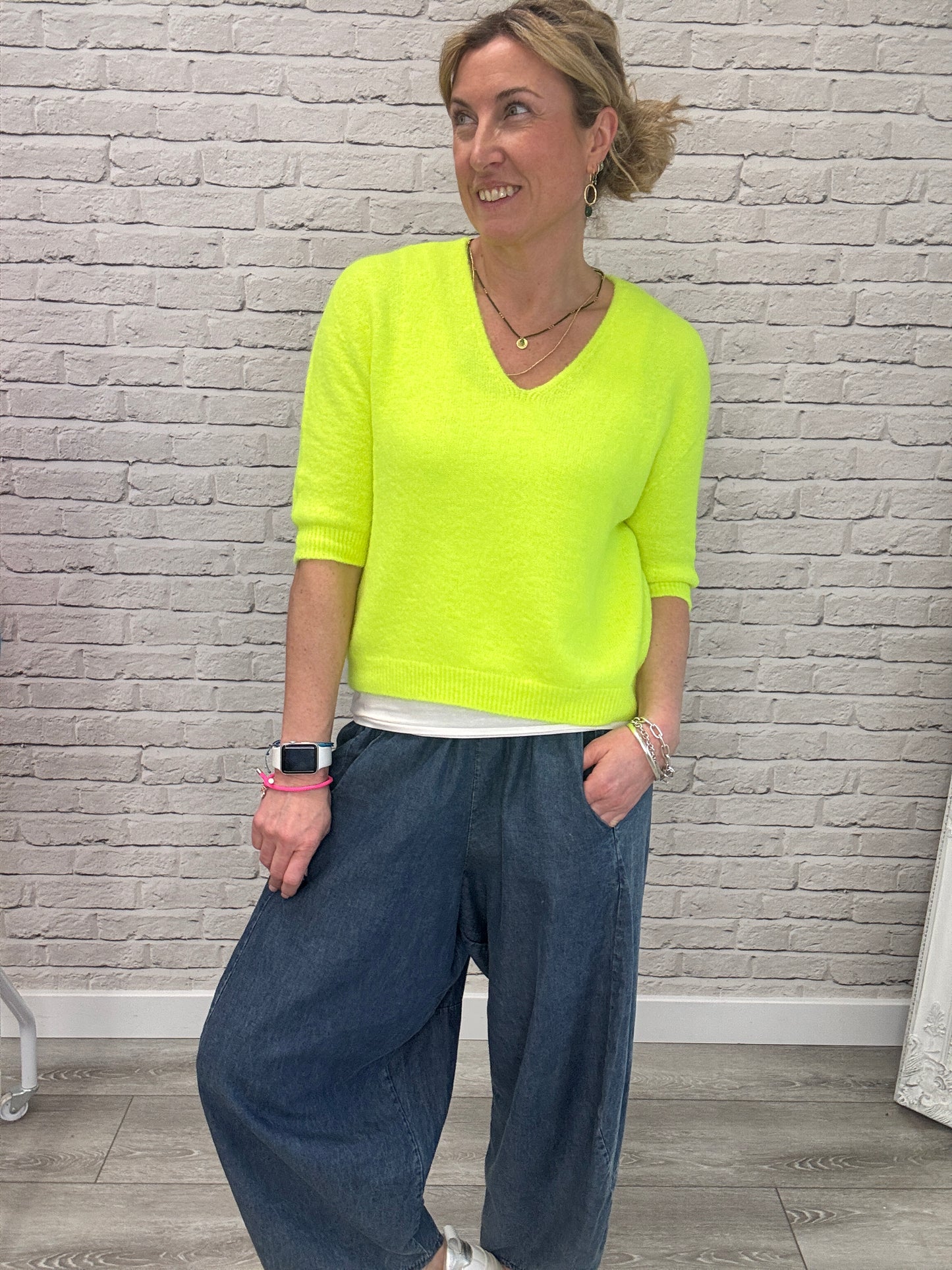 Nina Knits | Neon Yellow
