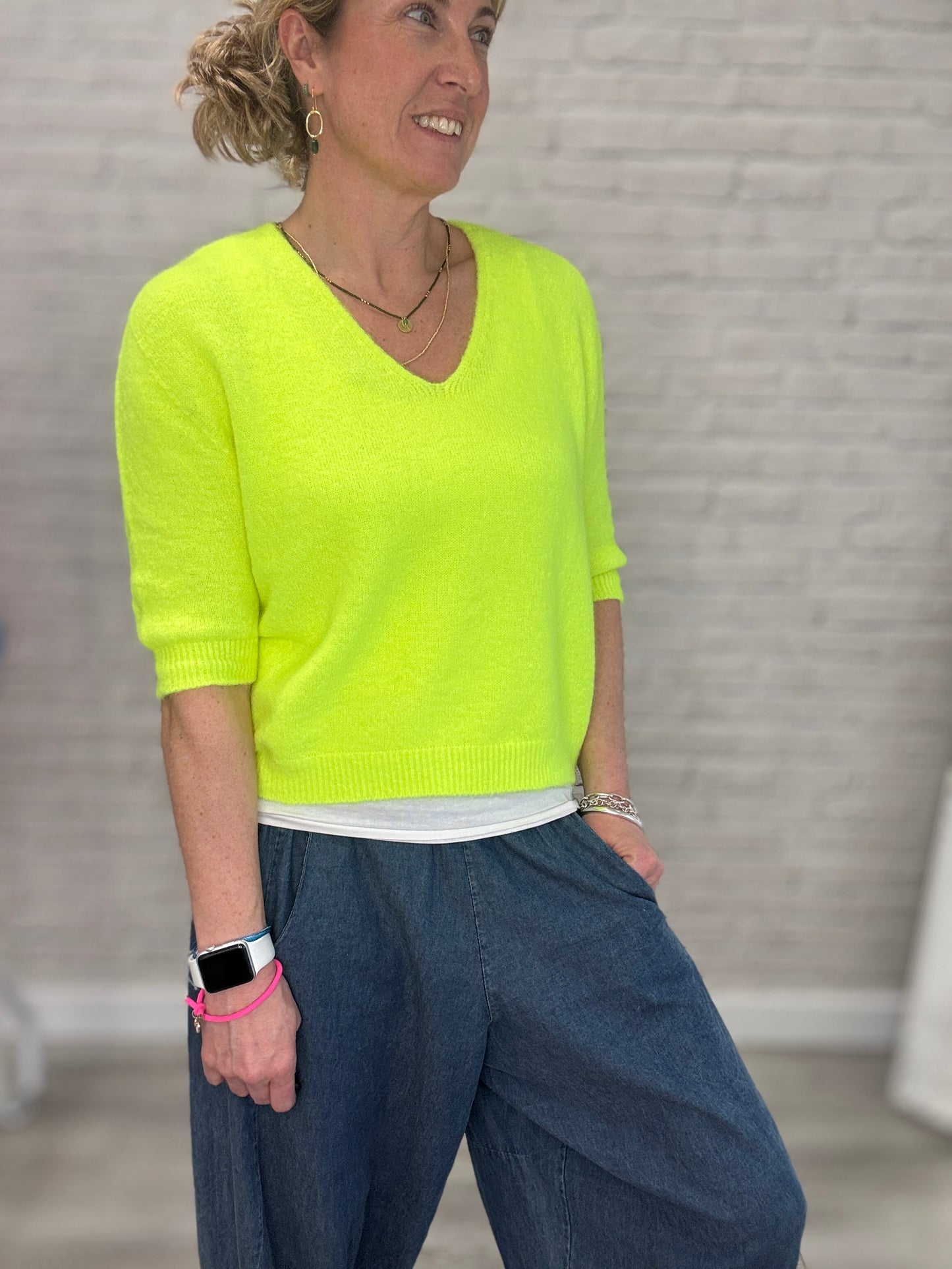Nina Knits | Neon Yellow