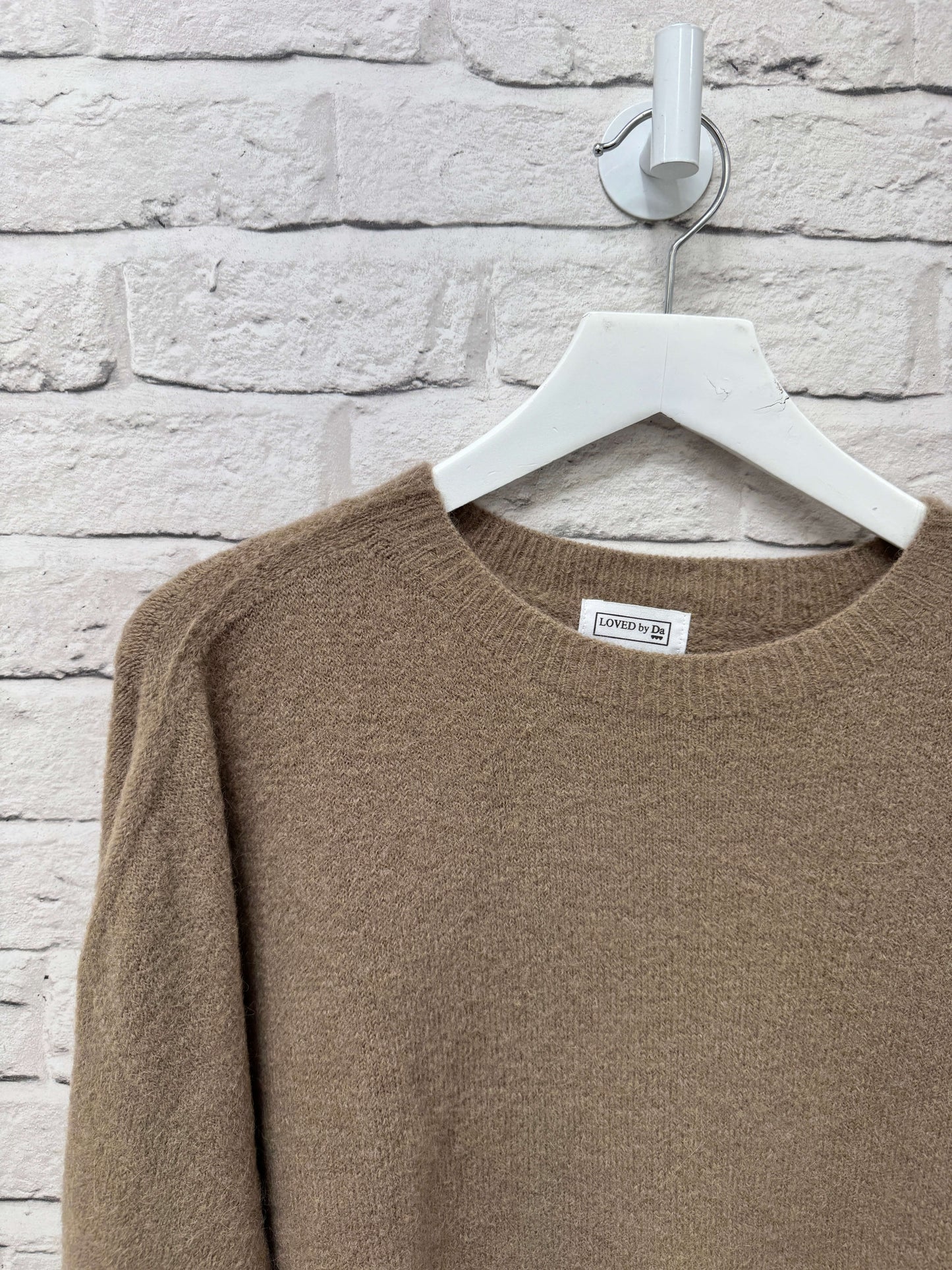 Alpaca Blend Relaxed Jumper | Mocha