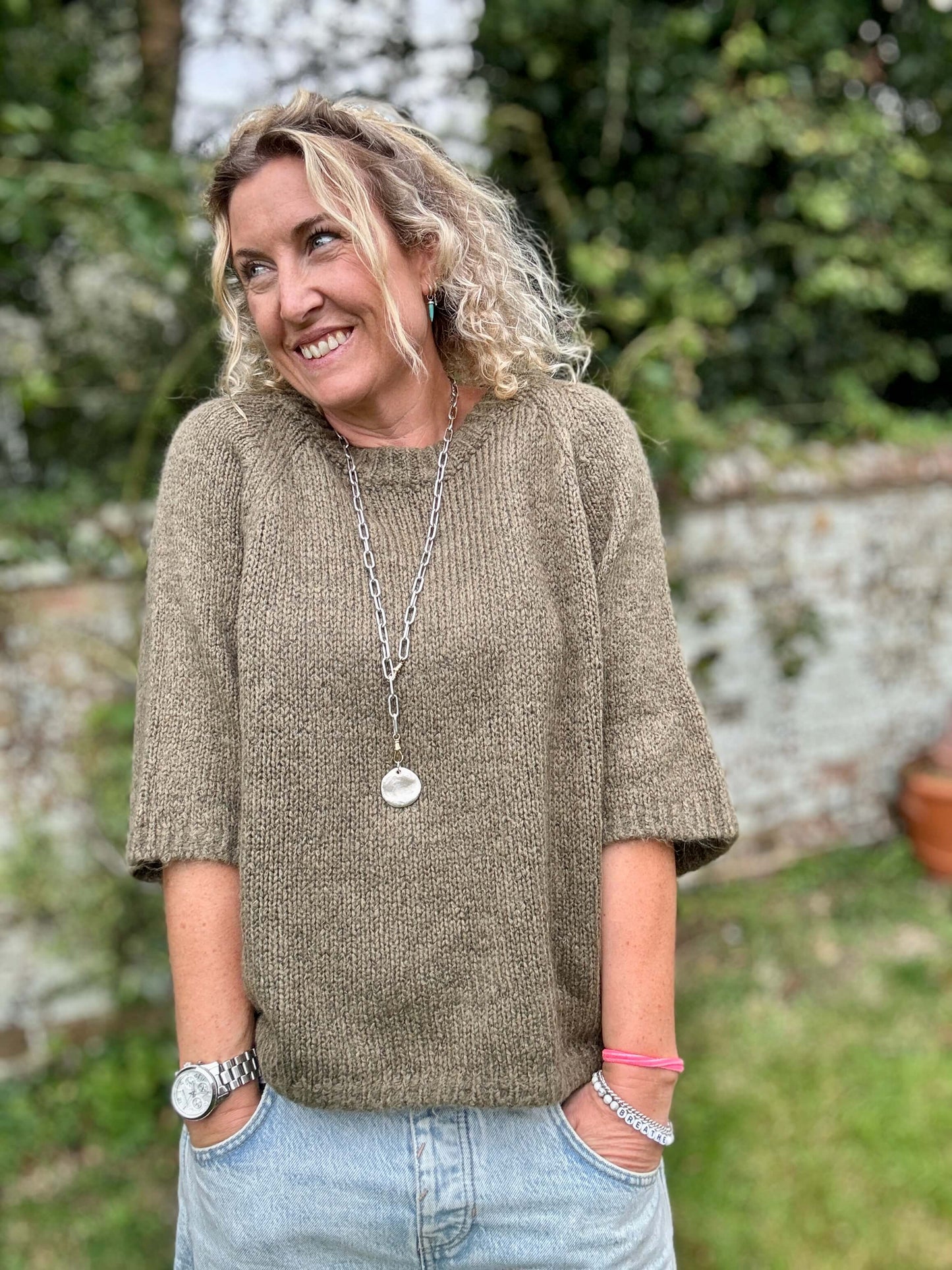Mimi Knit | Moss Green