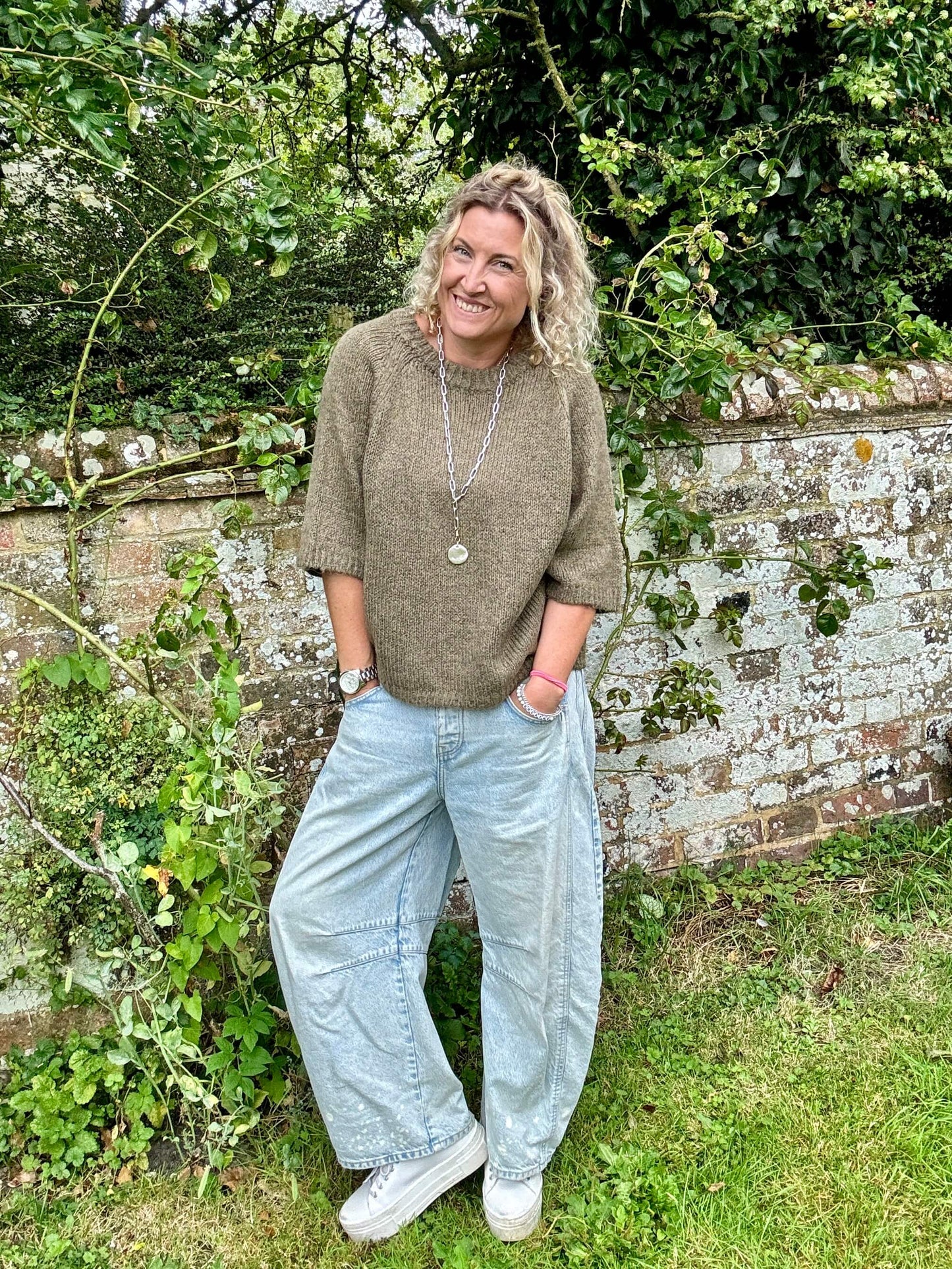Mimi Knit | Moss Green