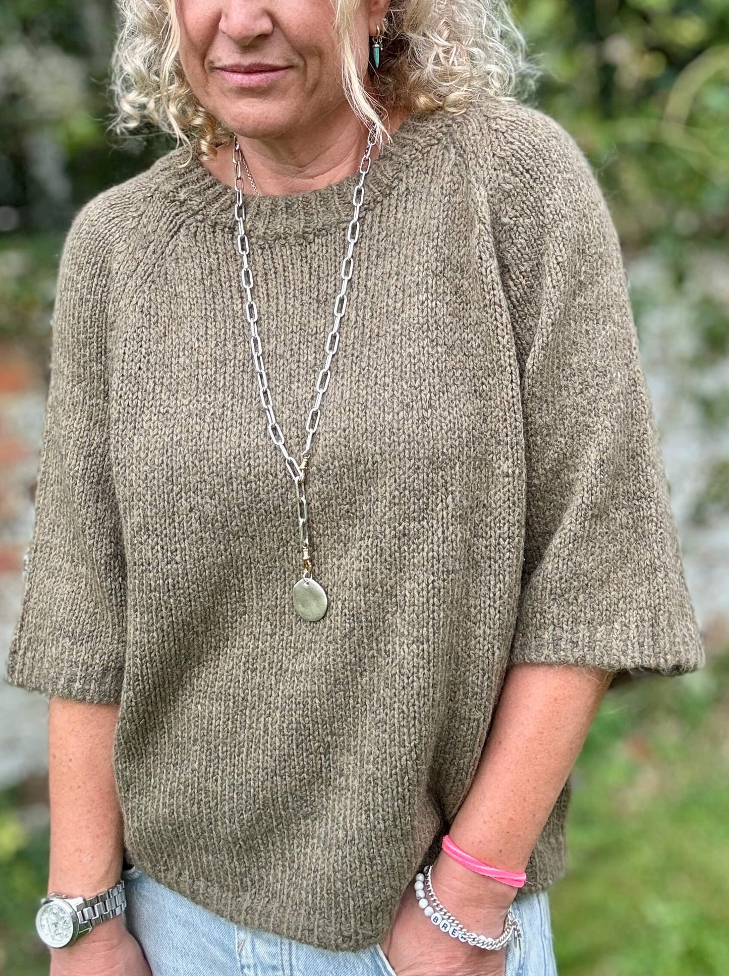 Mimi Knit | Moss Green