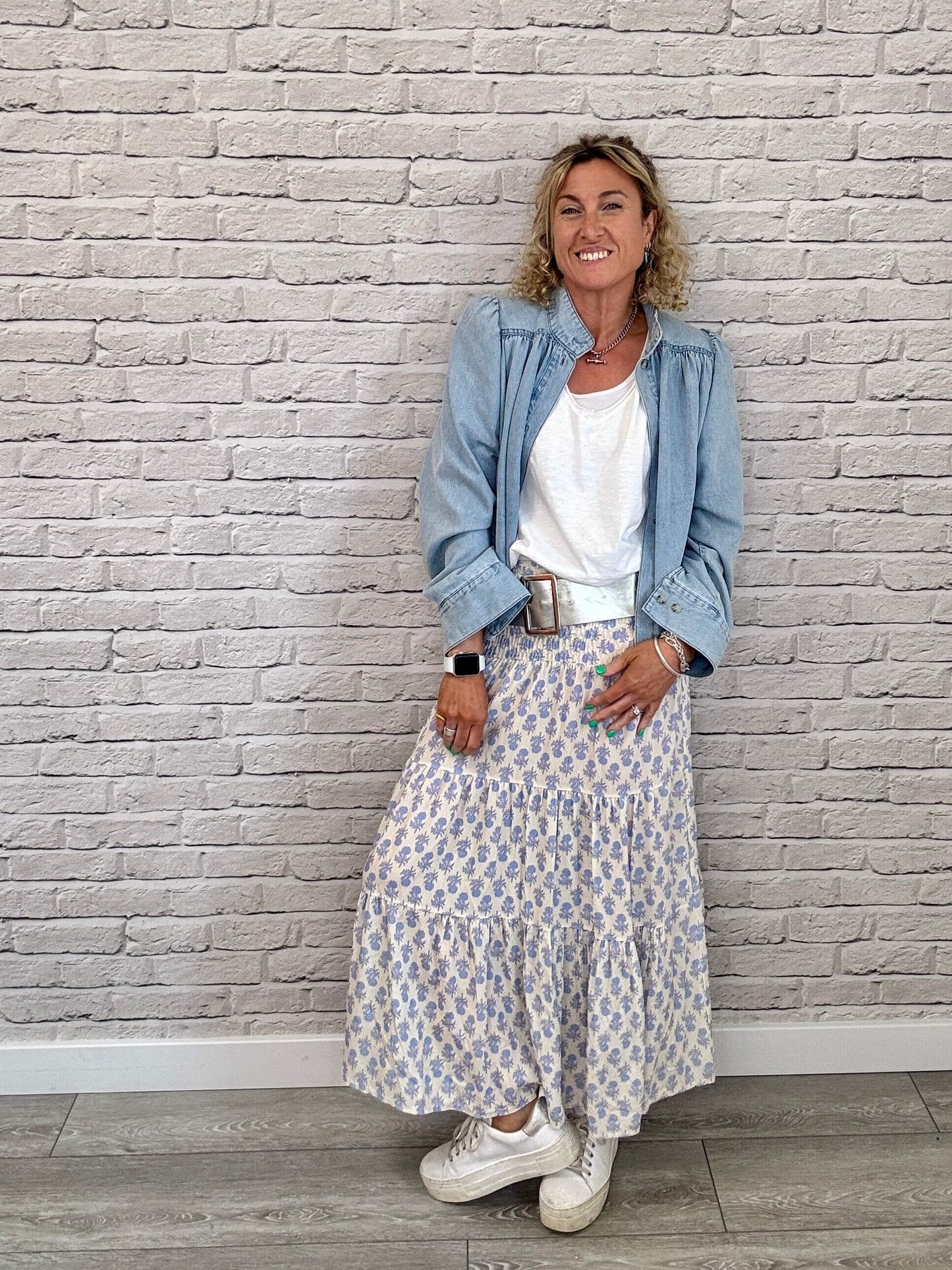 Esme Skirt | Blue
